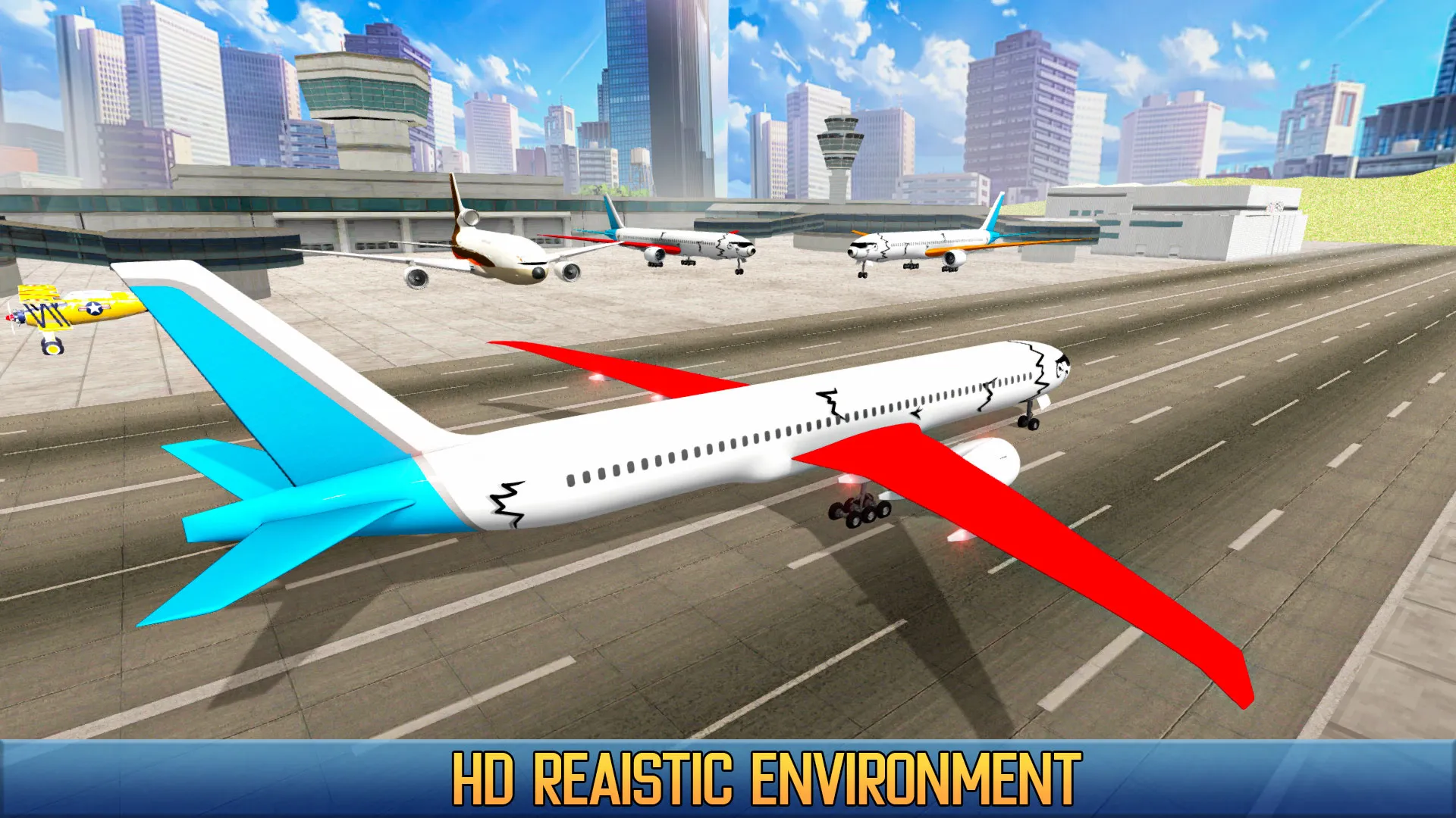 Airplane Flight Games 2024 | Indus Appstore | Screenshot