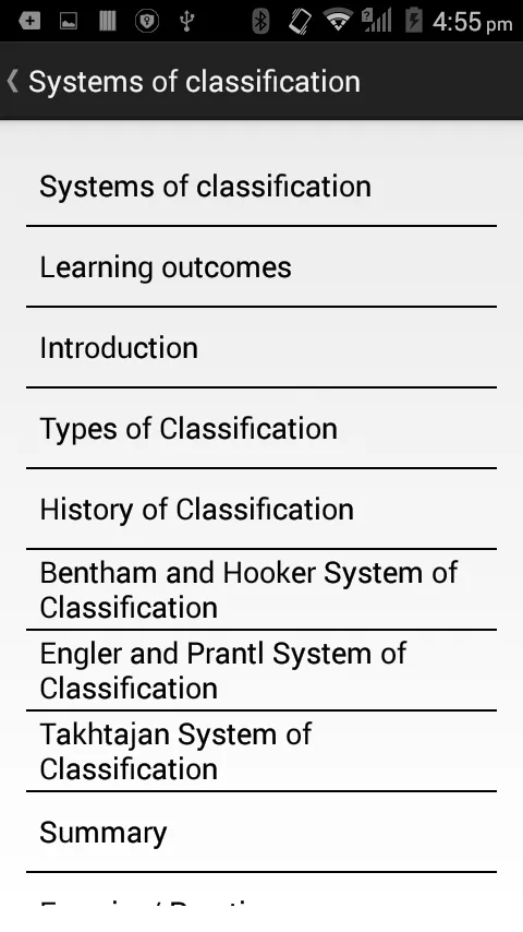 Plant Systematics | Indus Appstore | Screenshot