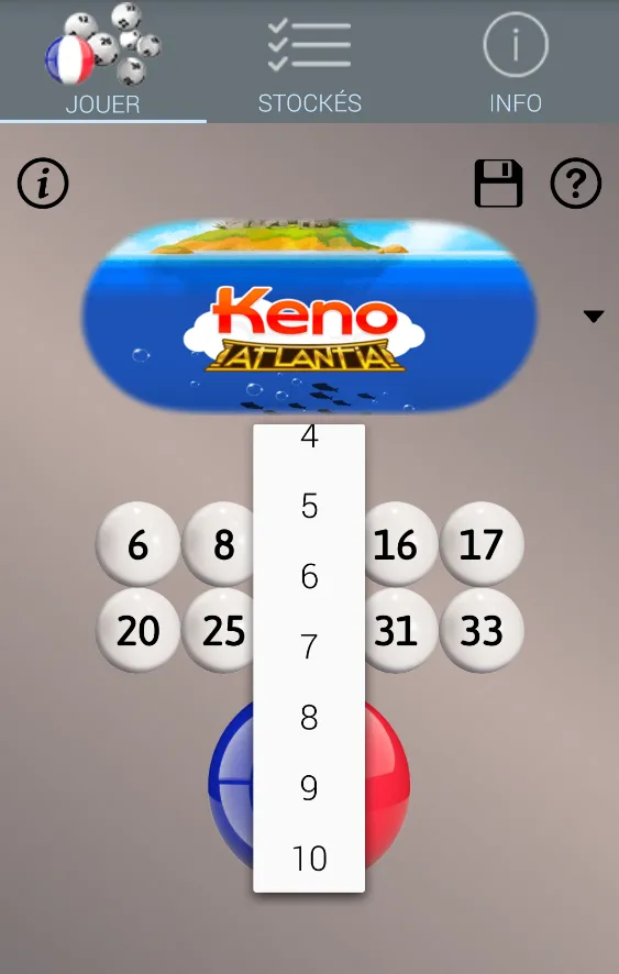 Loto France: Algorithme | Indus Appstore | Screenshot