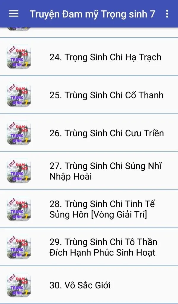 Doc Truyen Dam my Trong sinh 7 | Indus Appstore | Screenshot