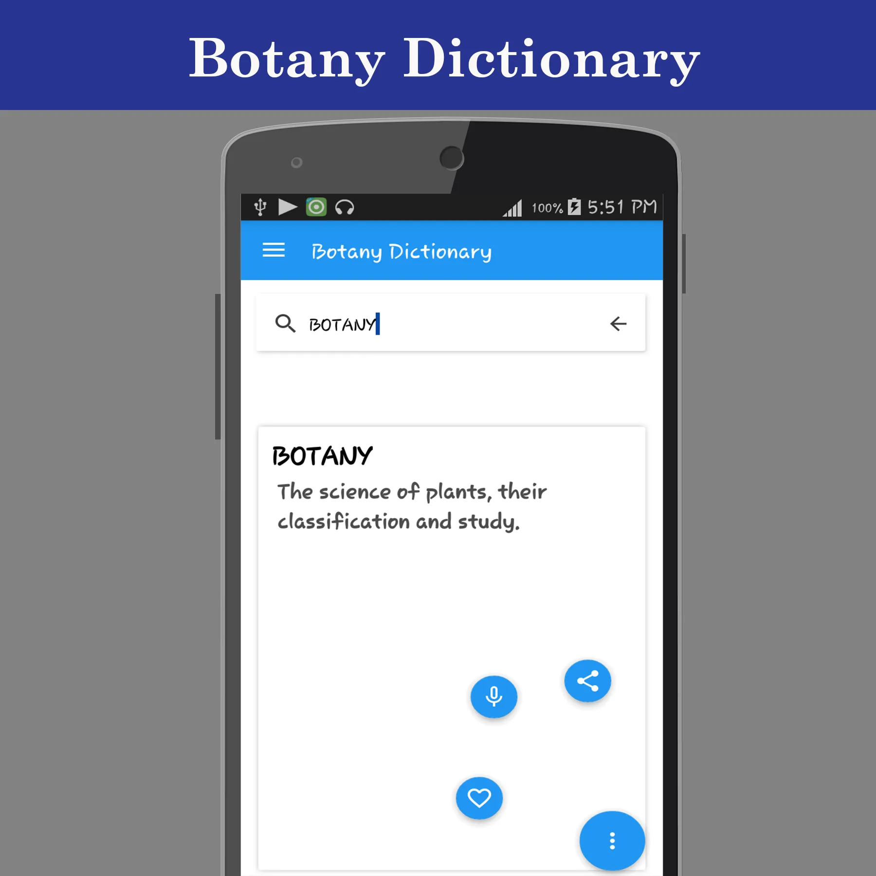 Botany Dictionary | Indus Appstore | Screenshot