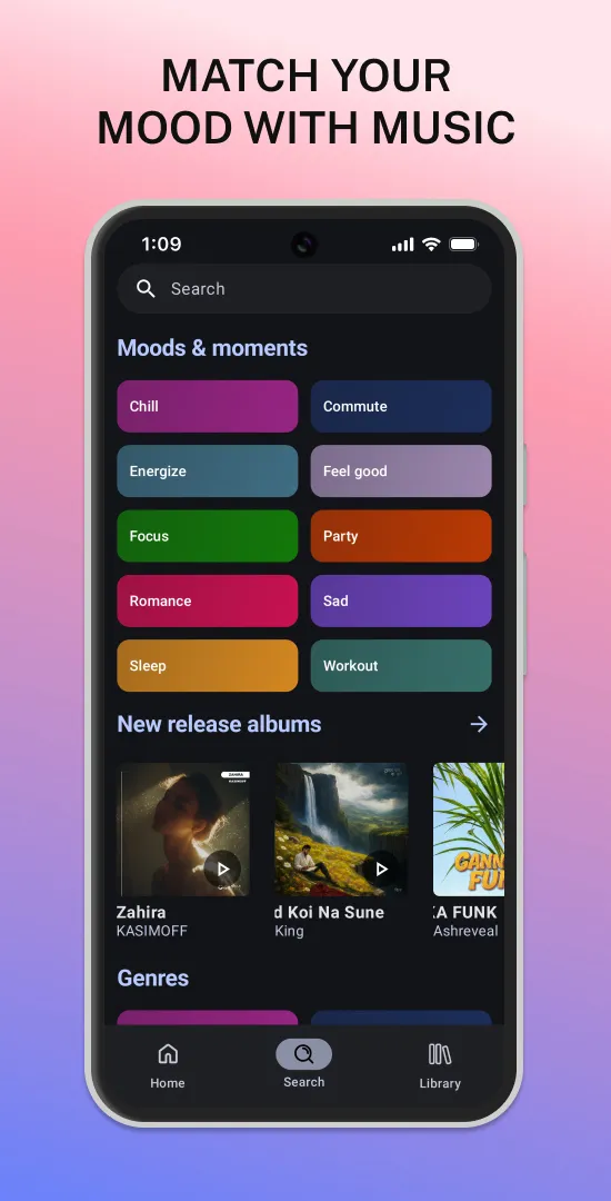 FabTune: Online Music Player | Indus Appstore | Screenshot