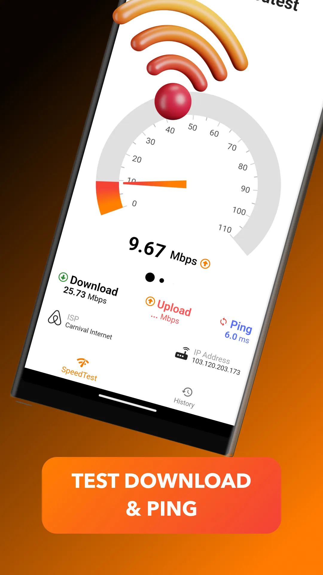 Fast Internet Speed Test Now | Indus Appstore | Screenshot