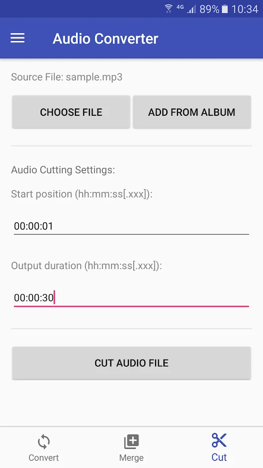 Audio Converter | Indus Appstore | Screenshot