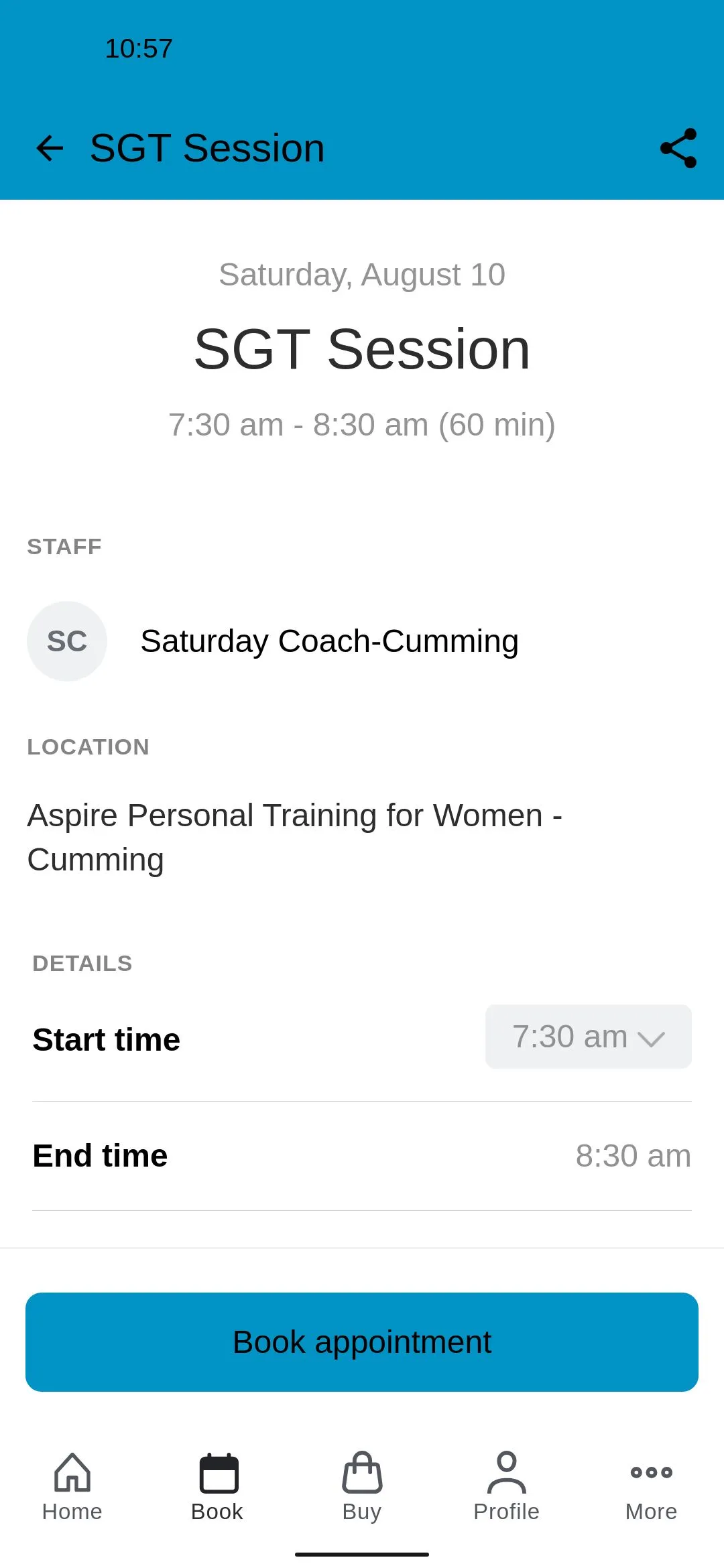 Aspire PT for Women | Indus Appstore | Screenshot