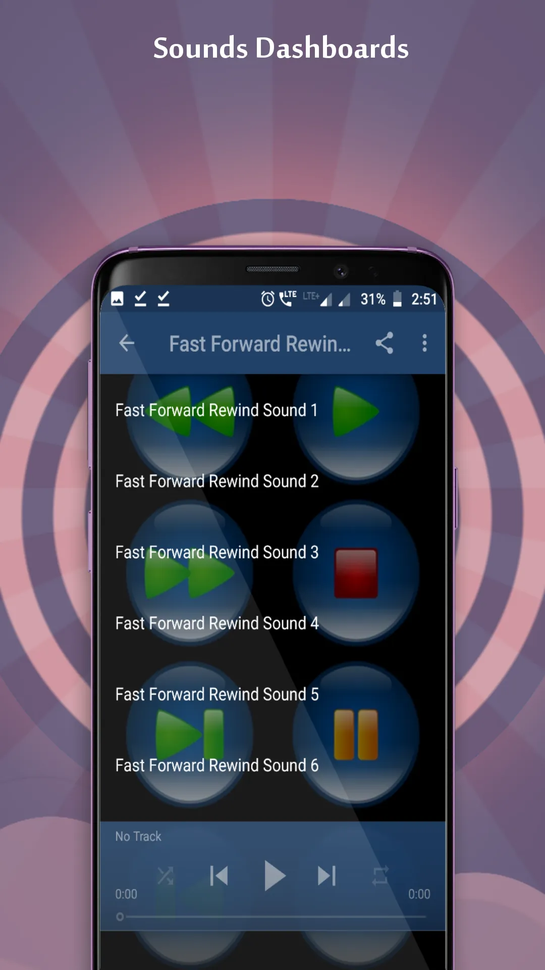 Fast Forward Rewind Sound | Indus Appstore | Screenshot