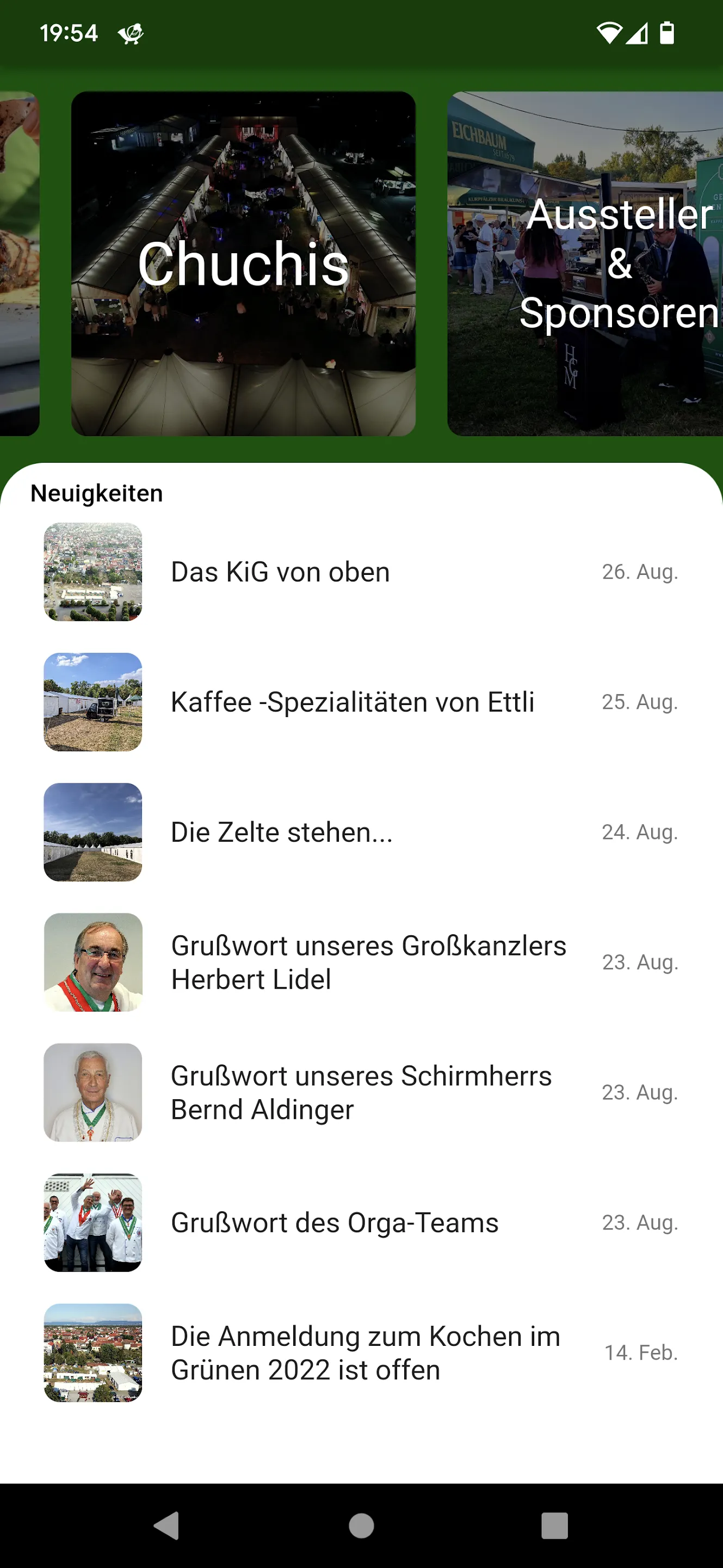 Kochen im Grünen | Indus Appstore | Screenshot