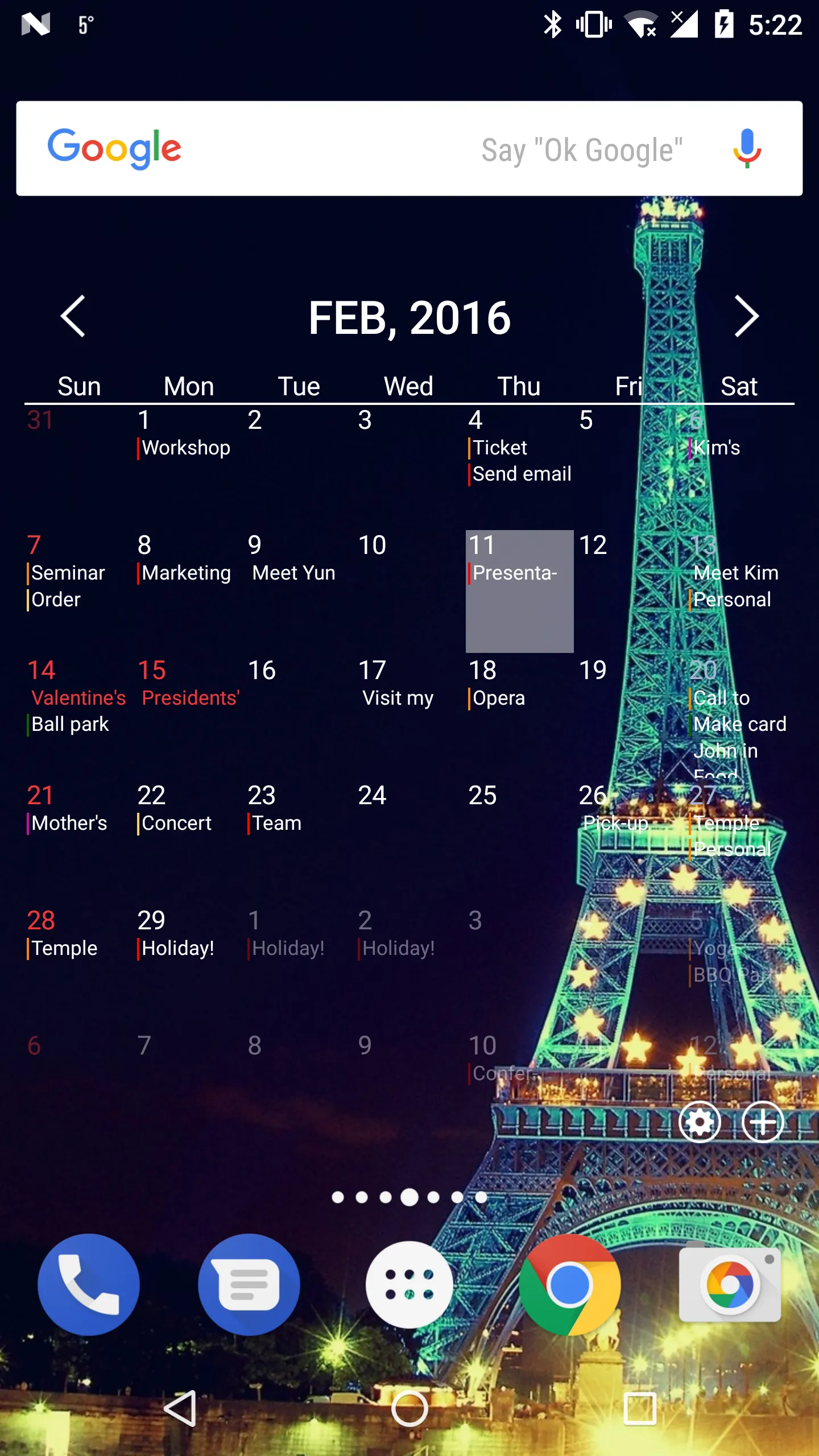 AA Calendar - Planner, Note | Indus Appstore | Screenshot