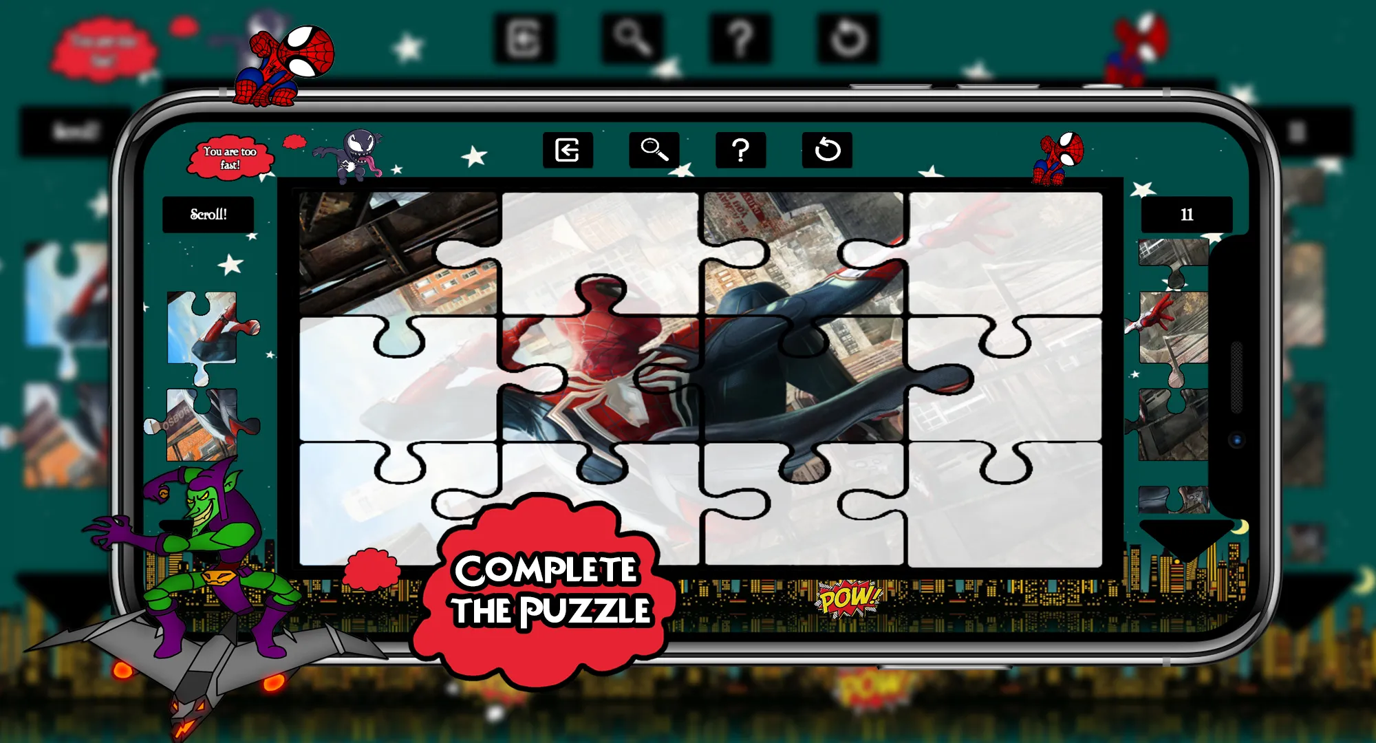 Spider Hero Puzzle | Indus Appstore | Screenshot