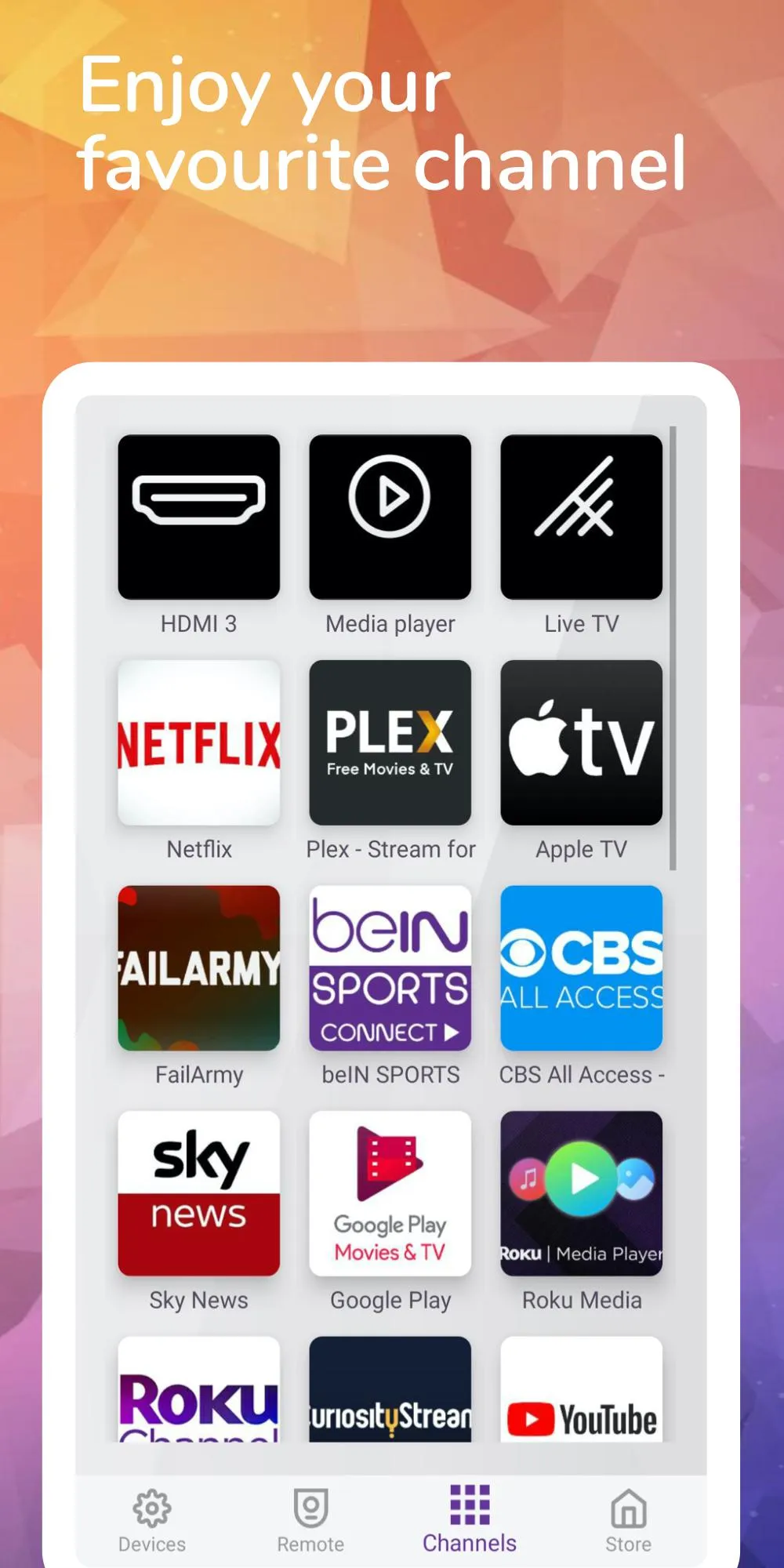 Remote For Sharp - Roku TV | Indus Appstore | Screenshot