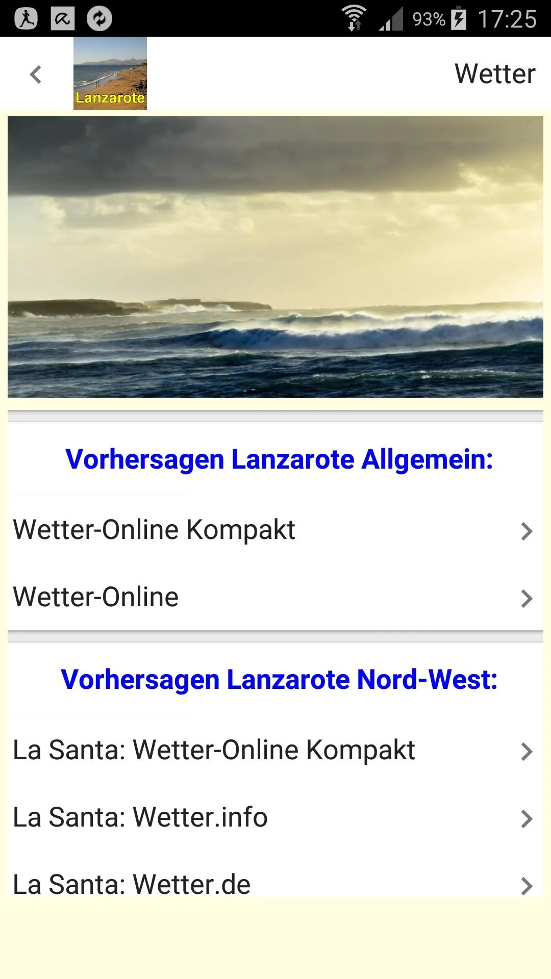 Lanzarote App für den Urlaub | Indus Appstore | Screenshot