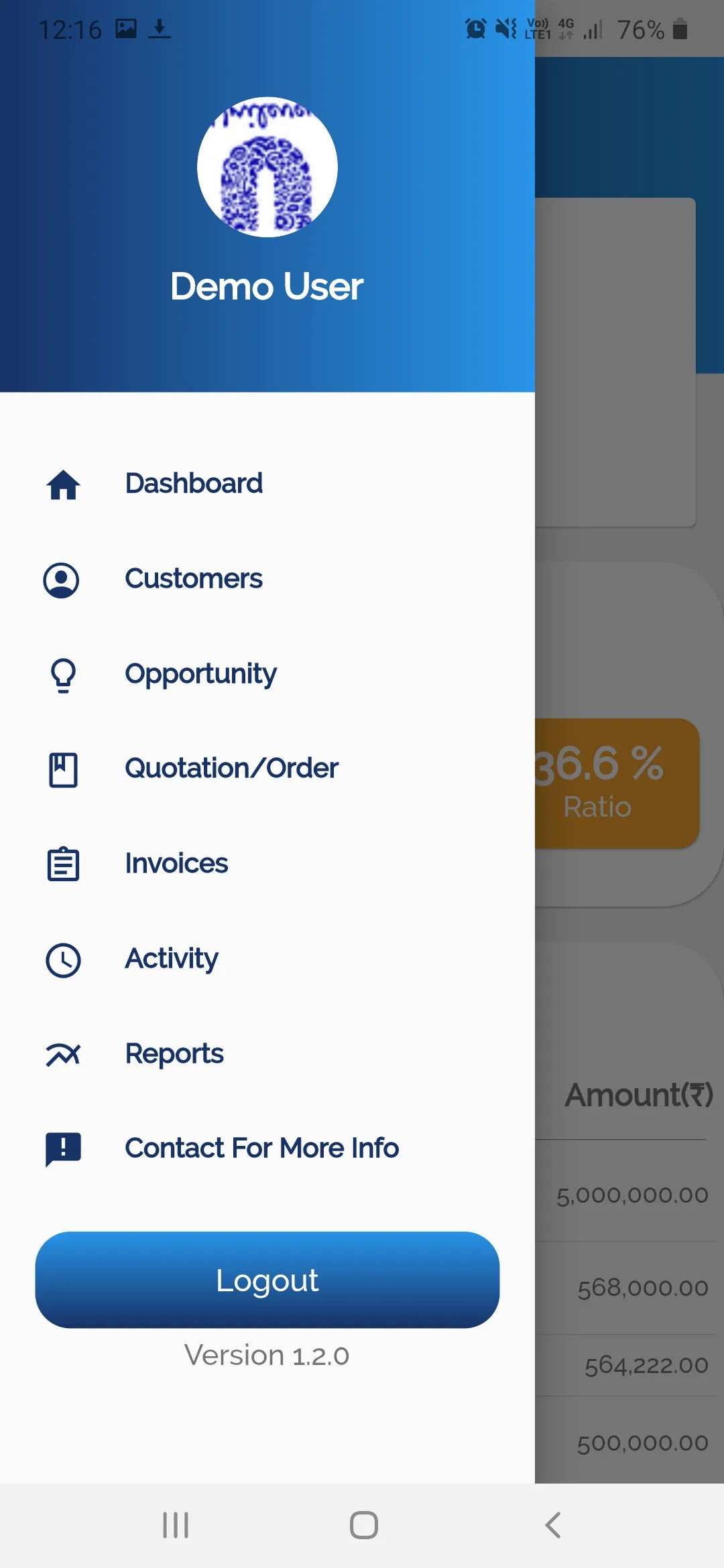 Evozard CRM | Indus Appstore | Screenshot