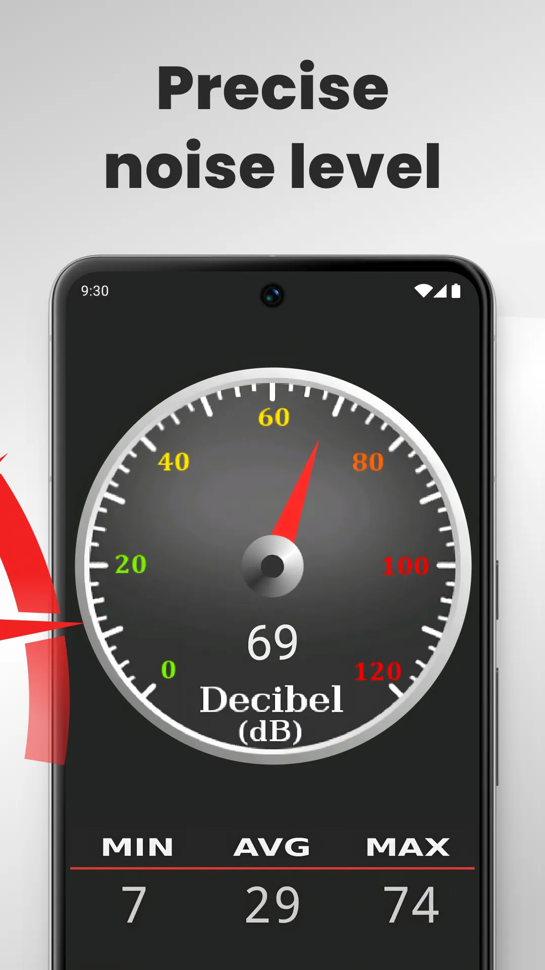 DBA Sound Meter: Sound Measure | Indus Appstore | Screenshot