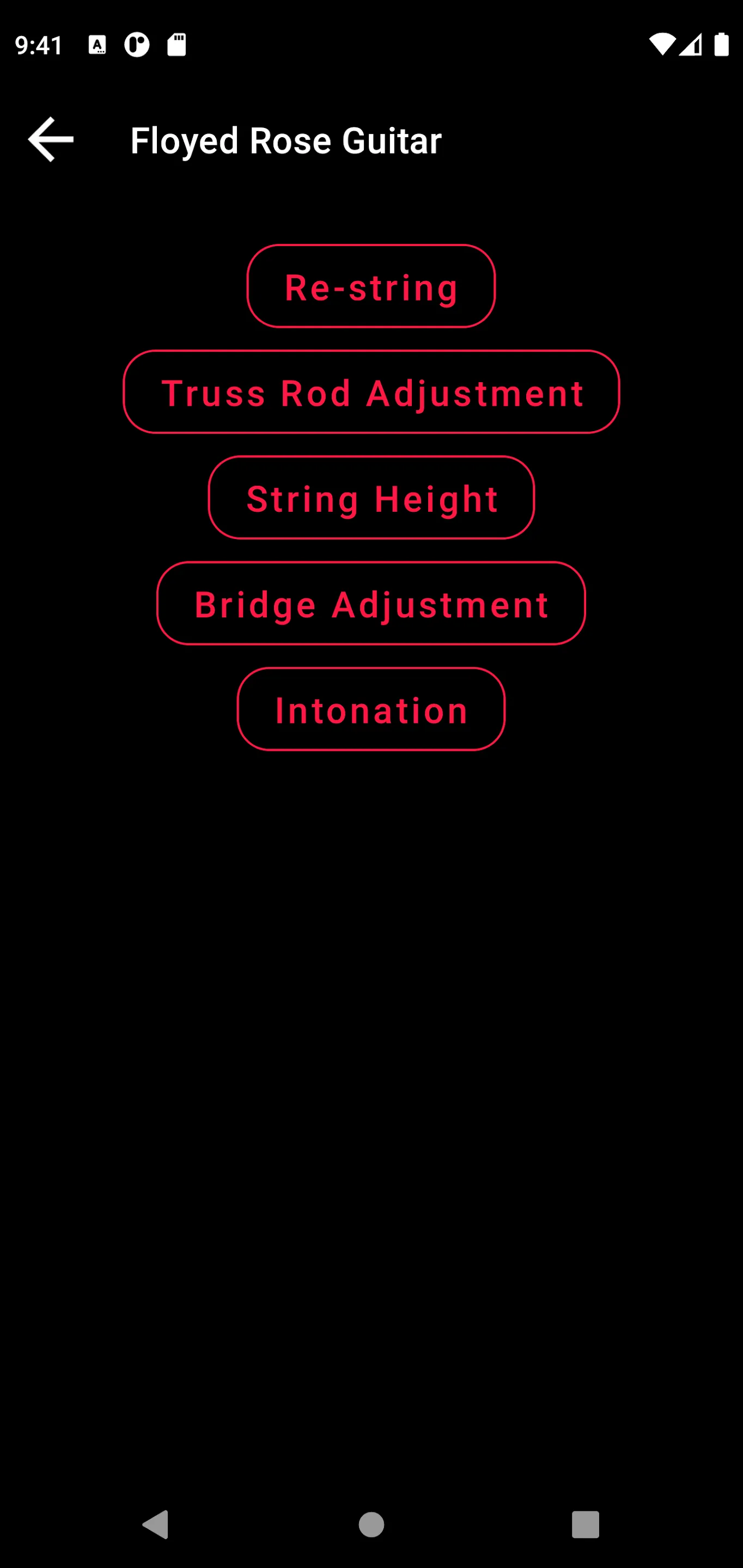 Qwik Guitar Setups | Indus Appstore | Screenshot