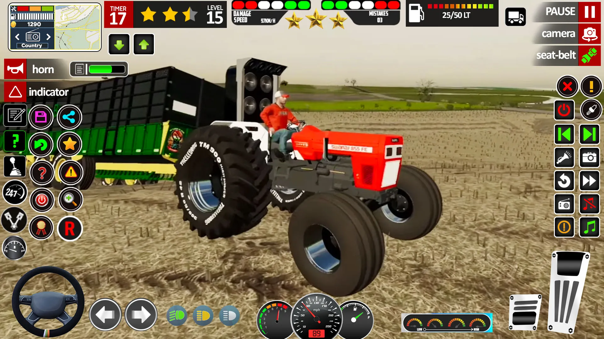 Real Tractor Driving Sim Games | Indus Appstore | Screenshot