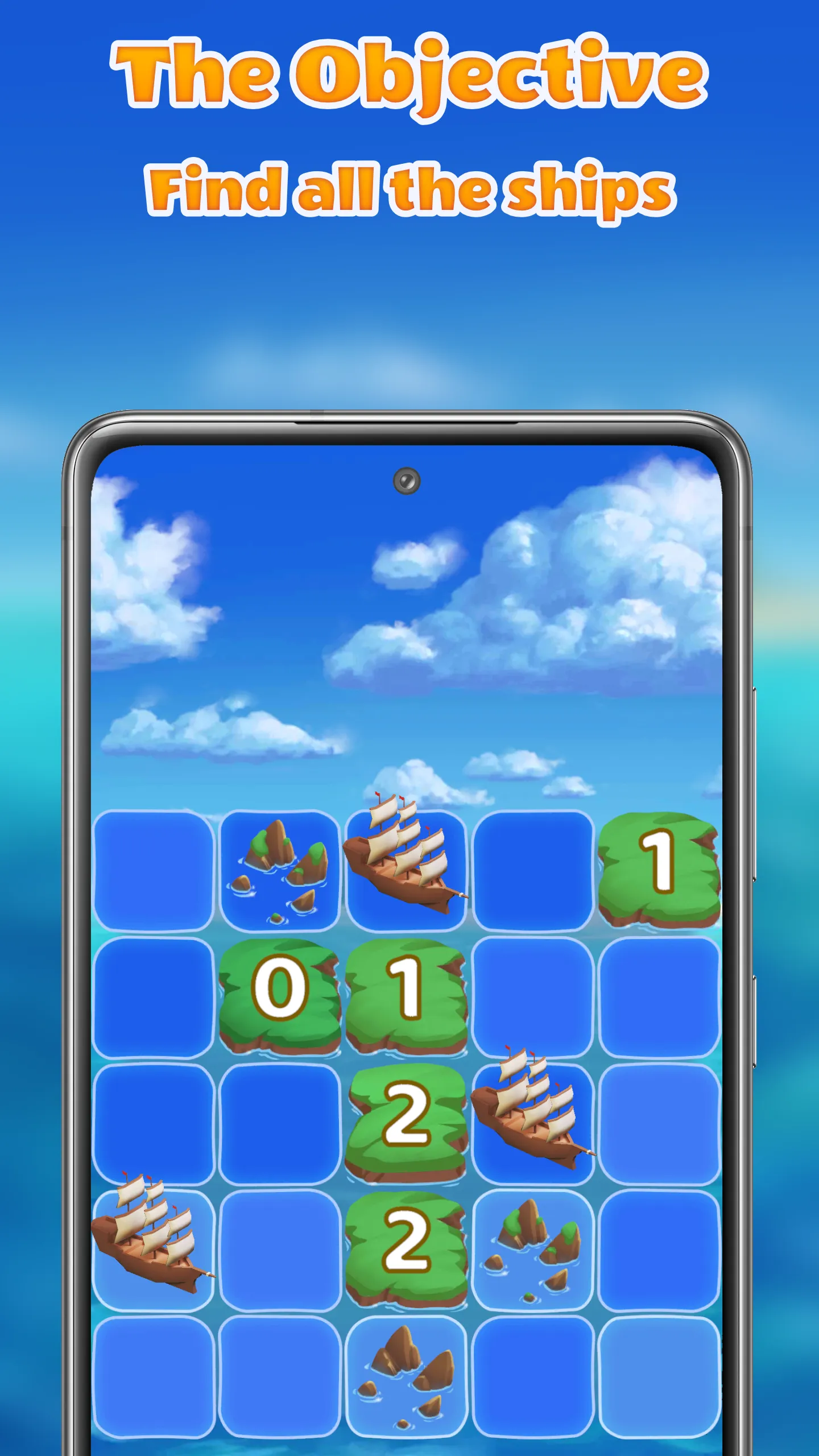 Islands and Ships logic puzzle | Indus Appstore | Screenshot