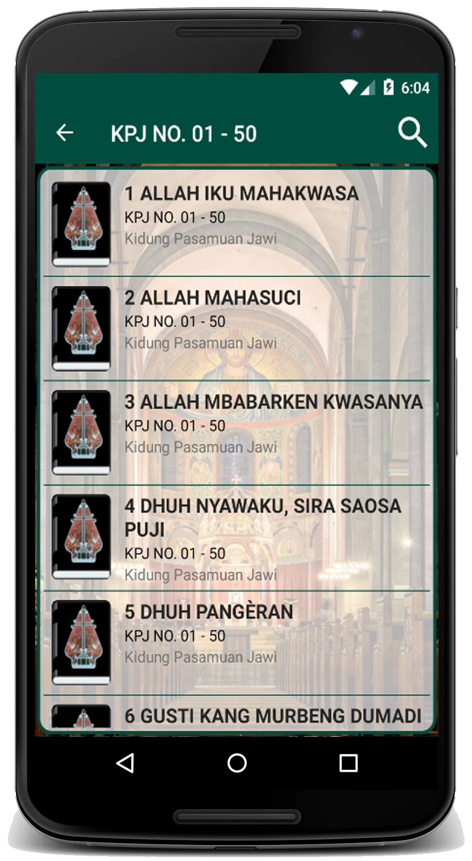 Kidung Pasamuan Jawi ~ KPJ | Indus Appstore | Screenshot