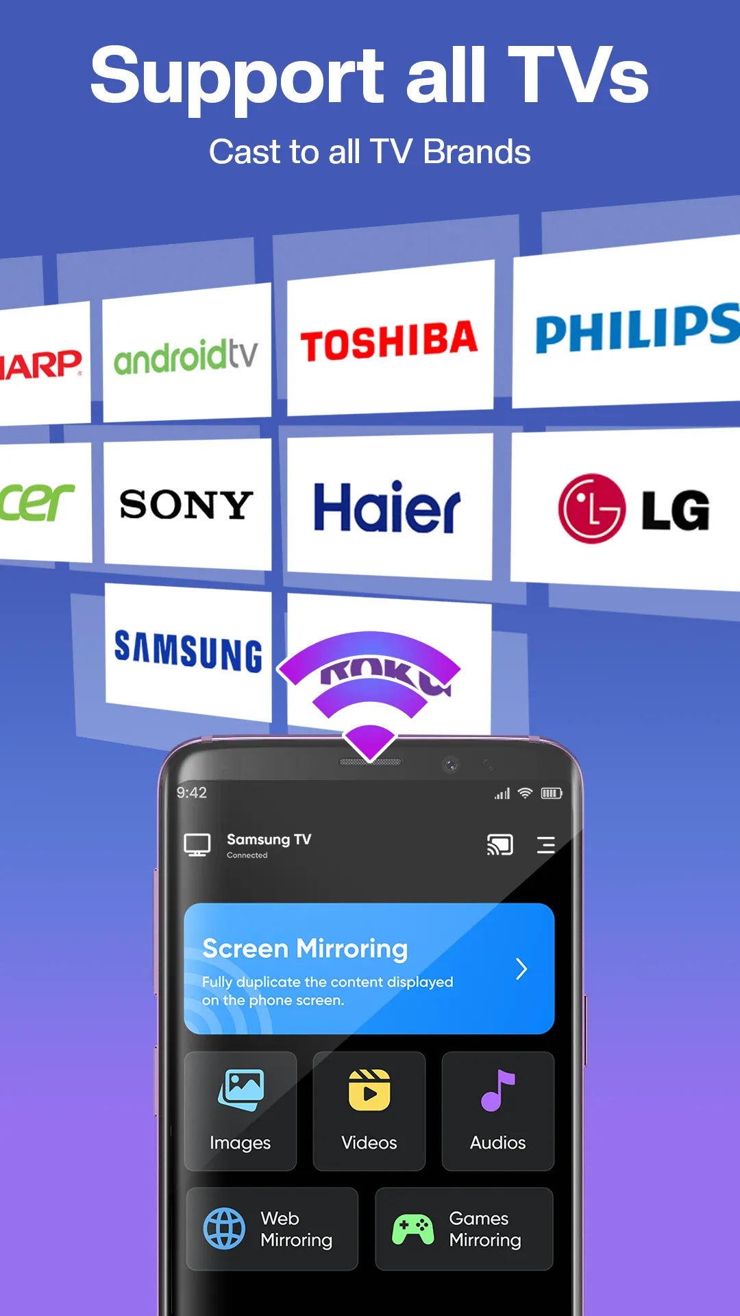 Screen Mirroring for all TV | Indus Appstore | Screenshot