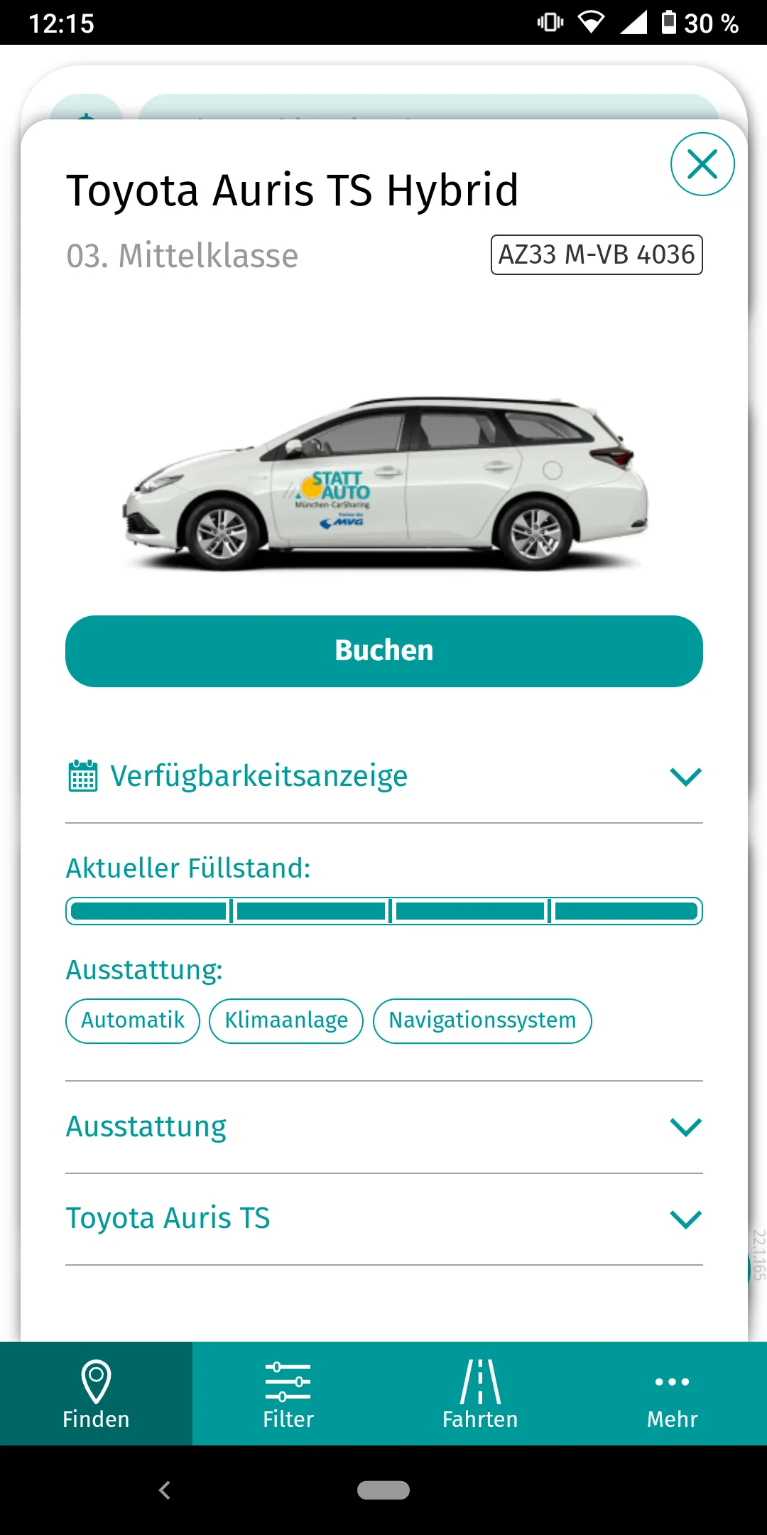 STATTAUTO München | Indus Appstore | Screenshot