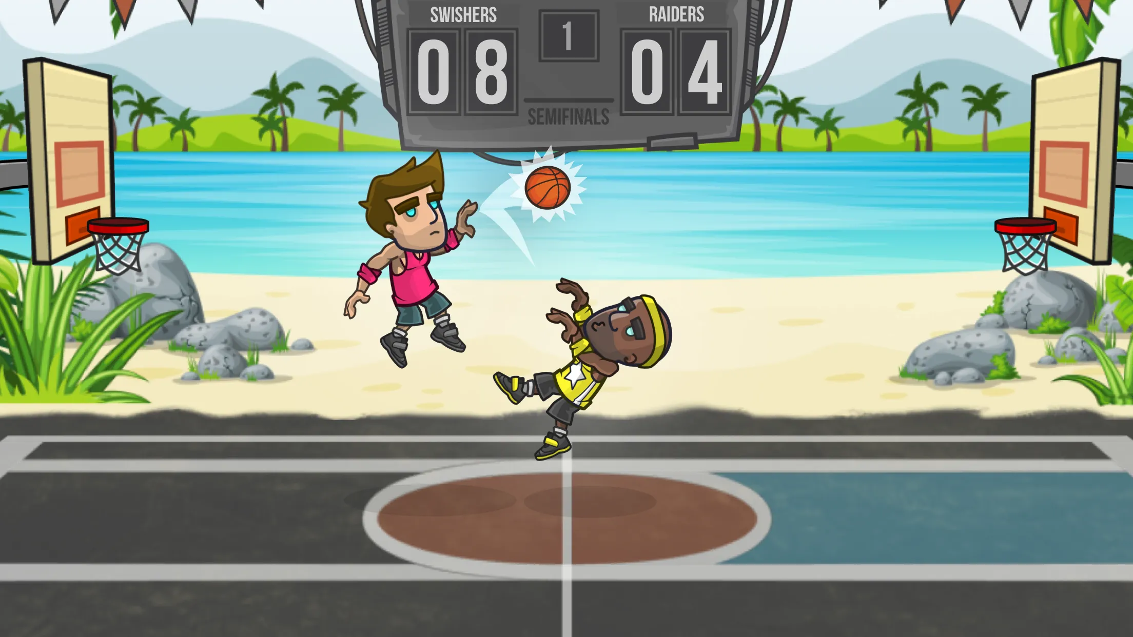 Basketball Battle | Indus Appstore | Screenshot