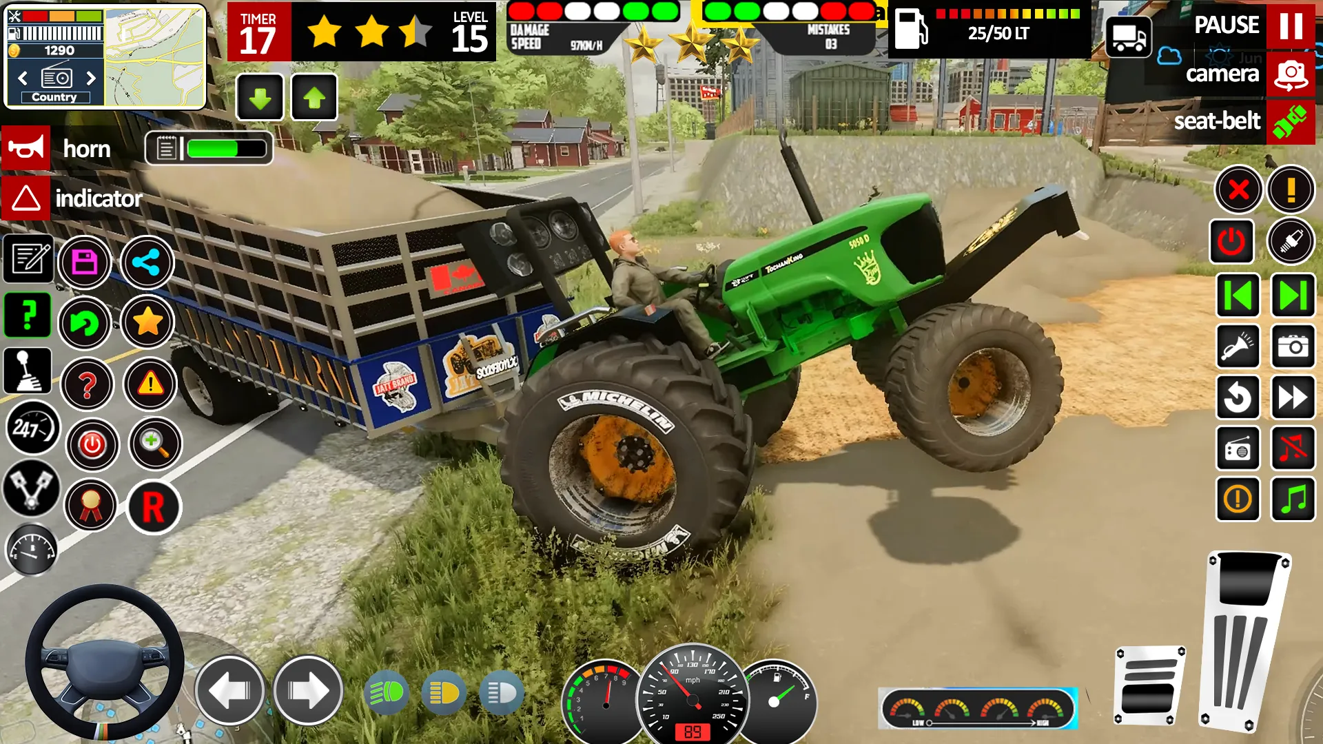 Indian Tractor Farming Game 3D | Indus Appstore | Screenshot
