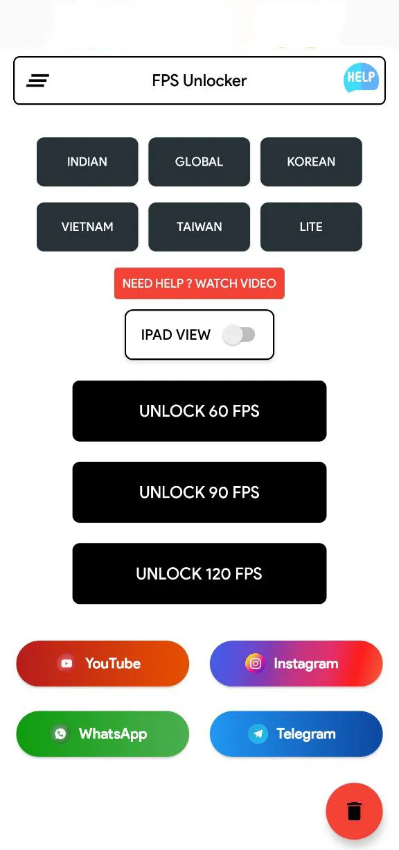 90 FPS & IPAD VIEW (V3.2) | Indus Appstore | Screenshot