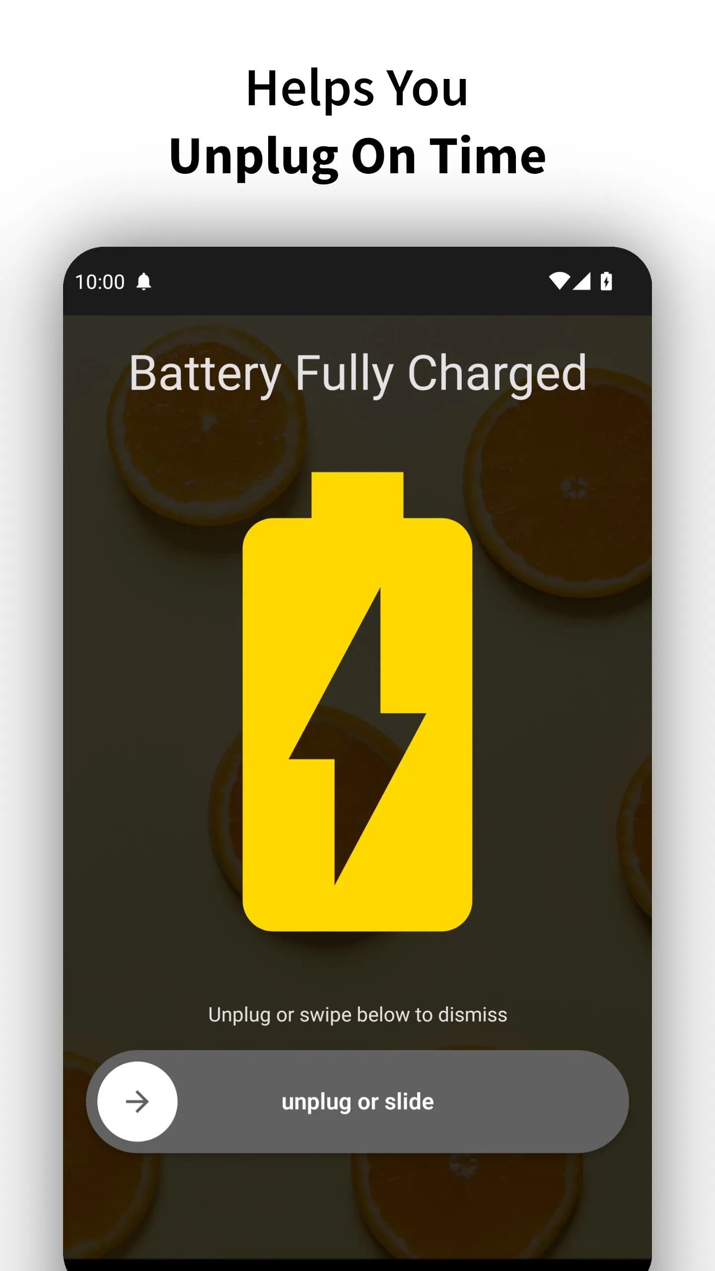 Full Battery Charge Alarm | Indus Appstore | Screenshot