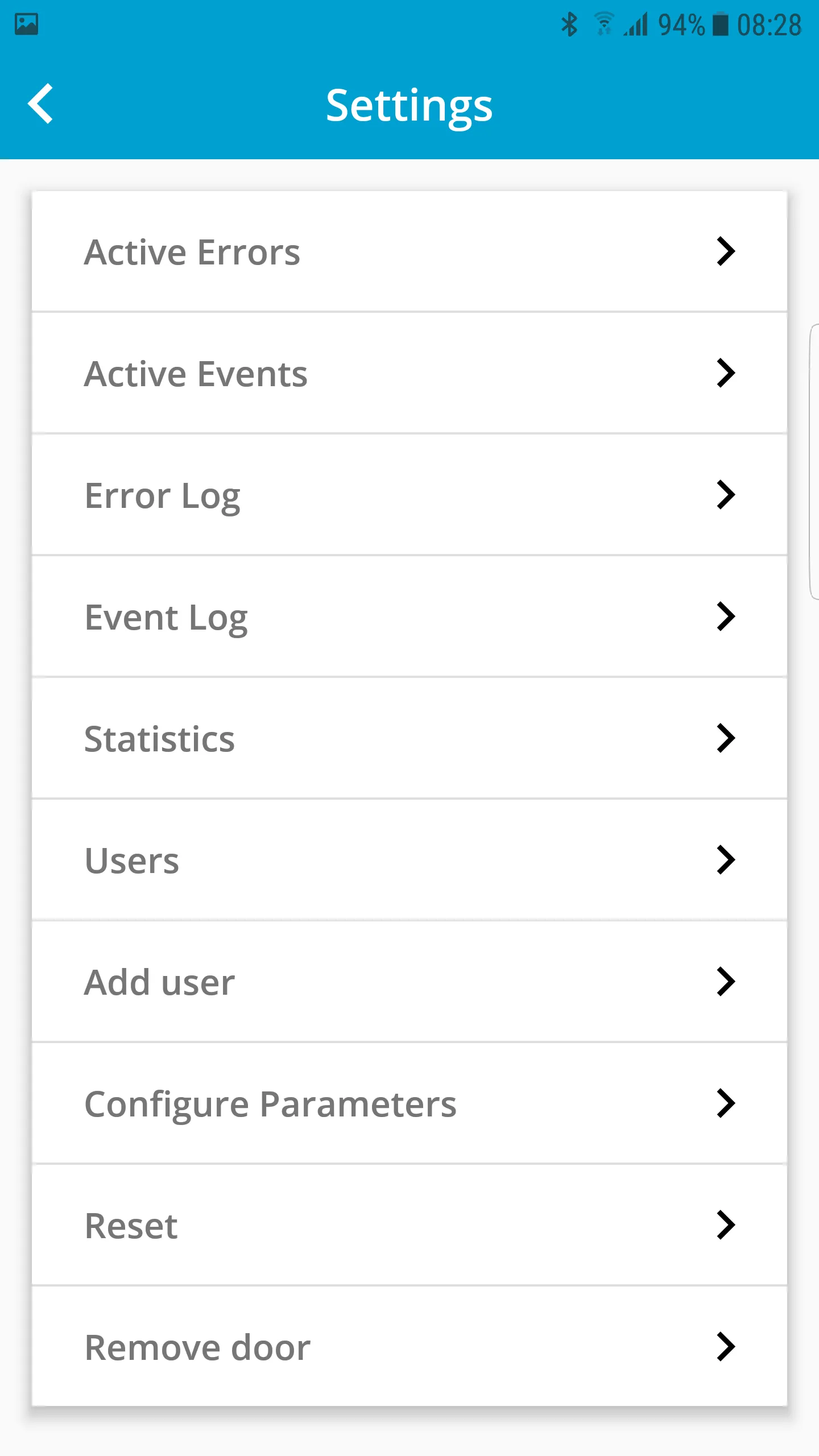 ASSA ABLOY Sliding Door Manage | Indus Appstore | Screenshot