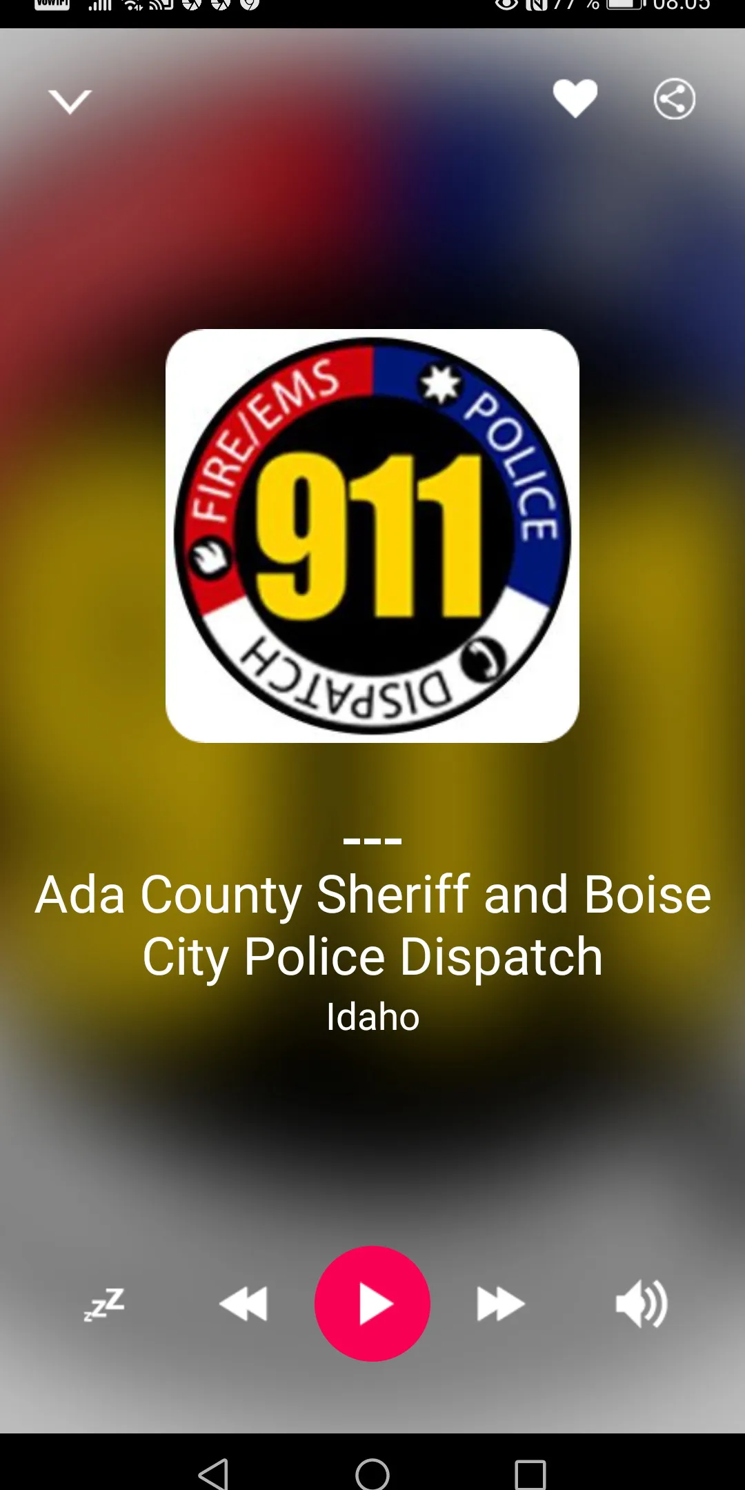 Police Scanner Radio - Idaho | Indus Appstore | Screenshot