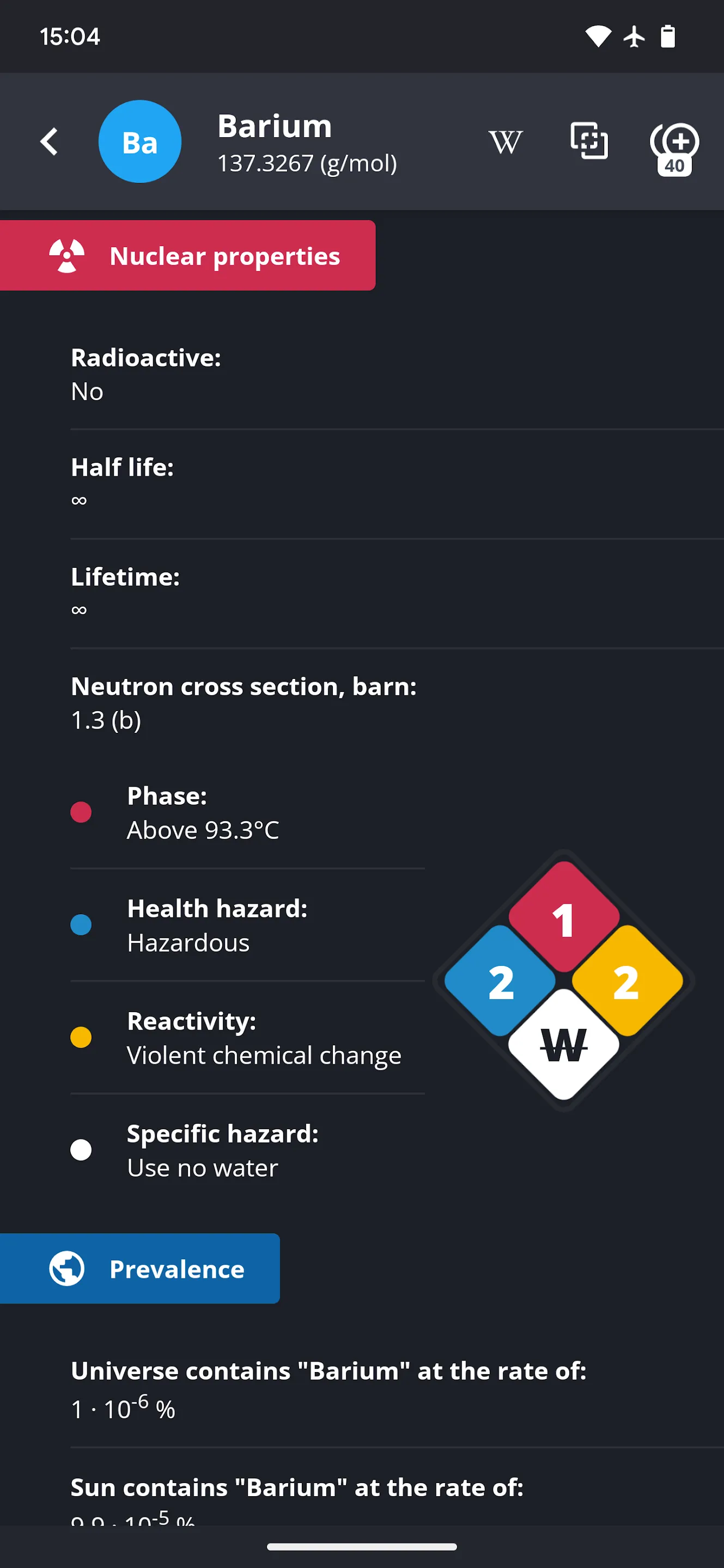 Periodic Table 2025: Chemistry | Indus Appstore | Screenshot