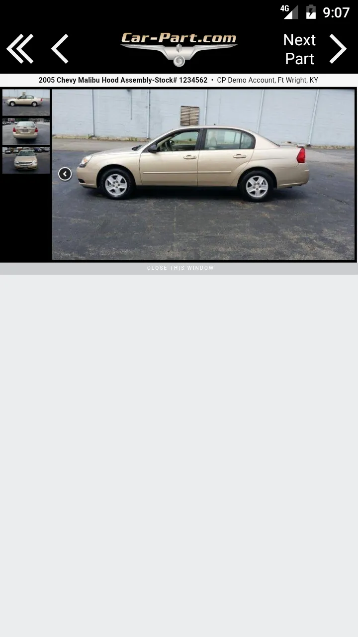 Car-Part.com Used Auto Parts | Indus Appstore | Screenshot