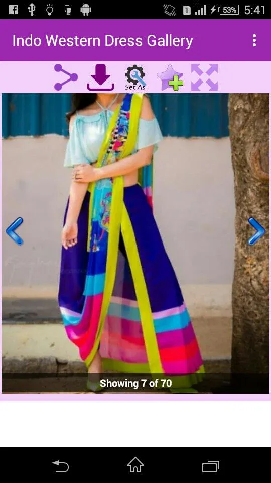 Indo Western Dress Gallery | Indus Appstore | Screenshot