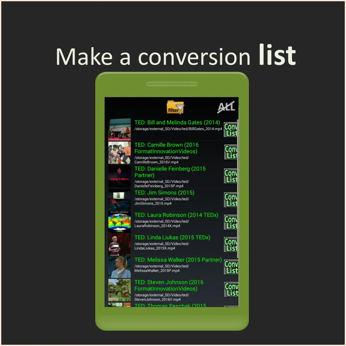 Batch MP3 Video Converter | Indus Appstore | Screenshot