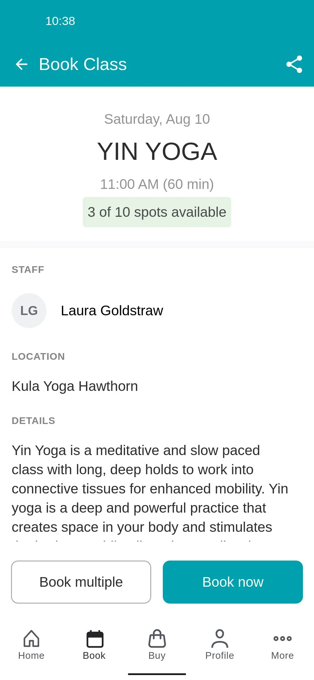 Kula Yoga Australia | Indus Appstore | Screenshot