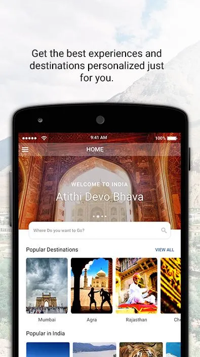 Incredible India | Indus Appstore | Screenshot