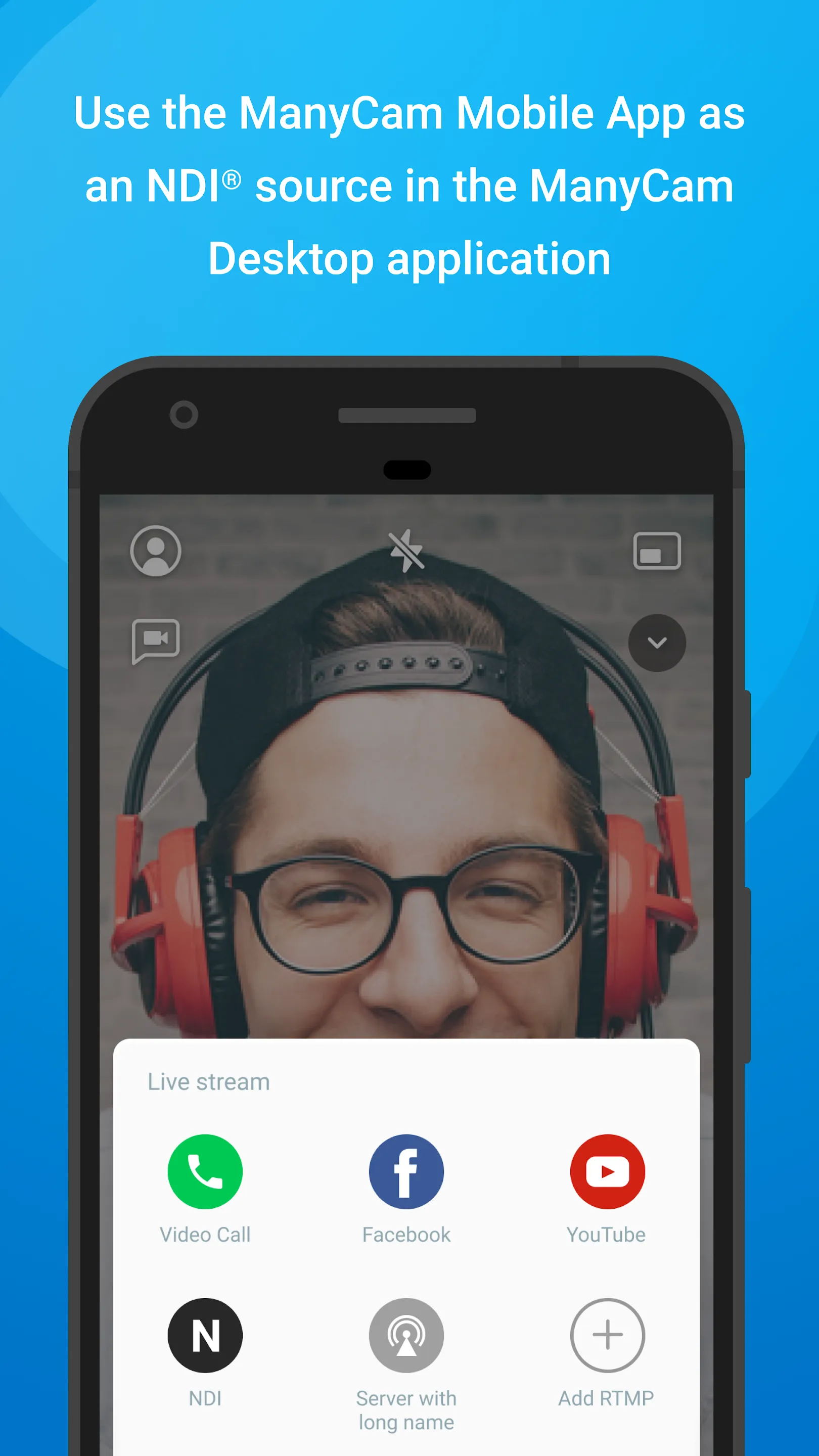 ManyCam - Easy live streaming | Indus Appstore | Screenshot