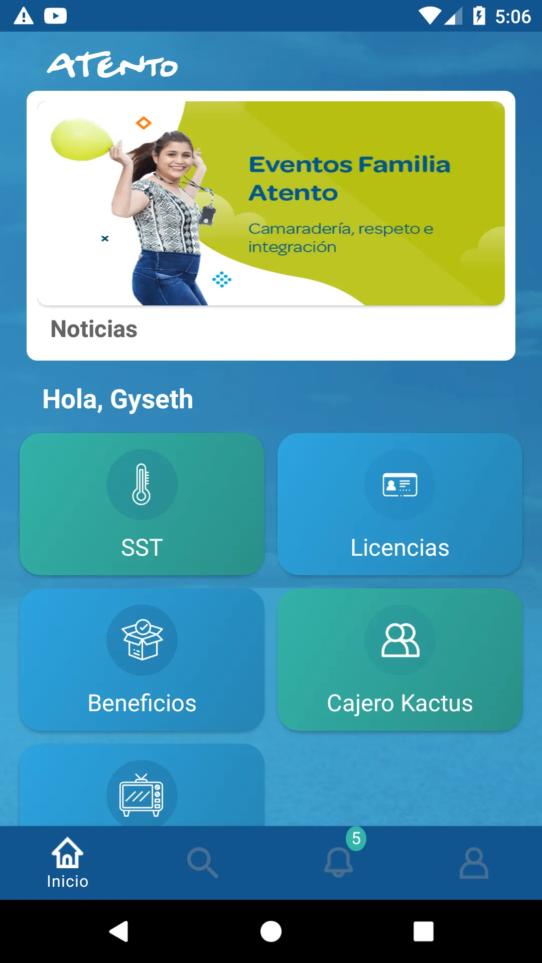 Atento a ti - Colombia | Indus Appstore | Screenshot