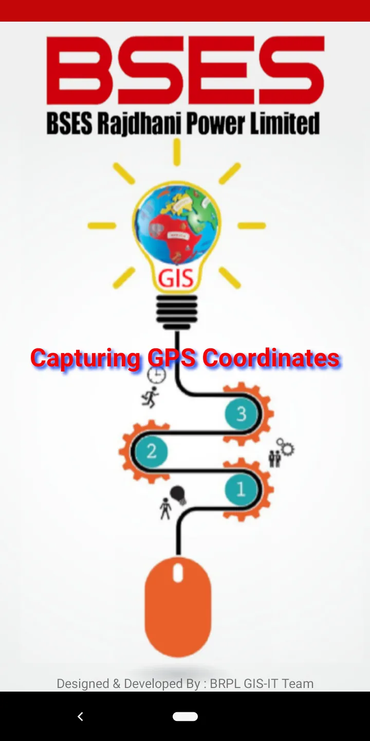 BRPL Capturing GPS Coordinates | Indus Appstore | Screenshot