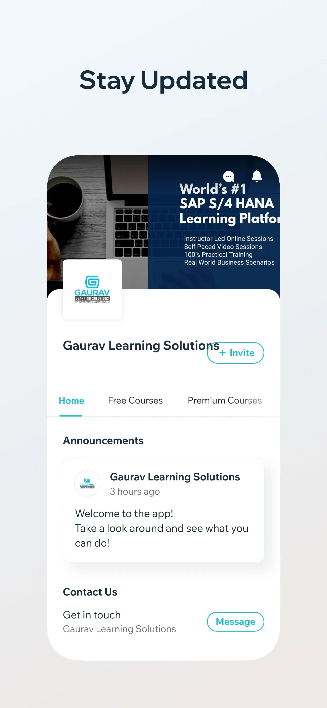 Gaurav Learning Solutions | Indus Appstore | Screenshot