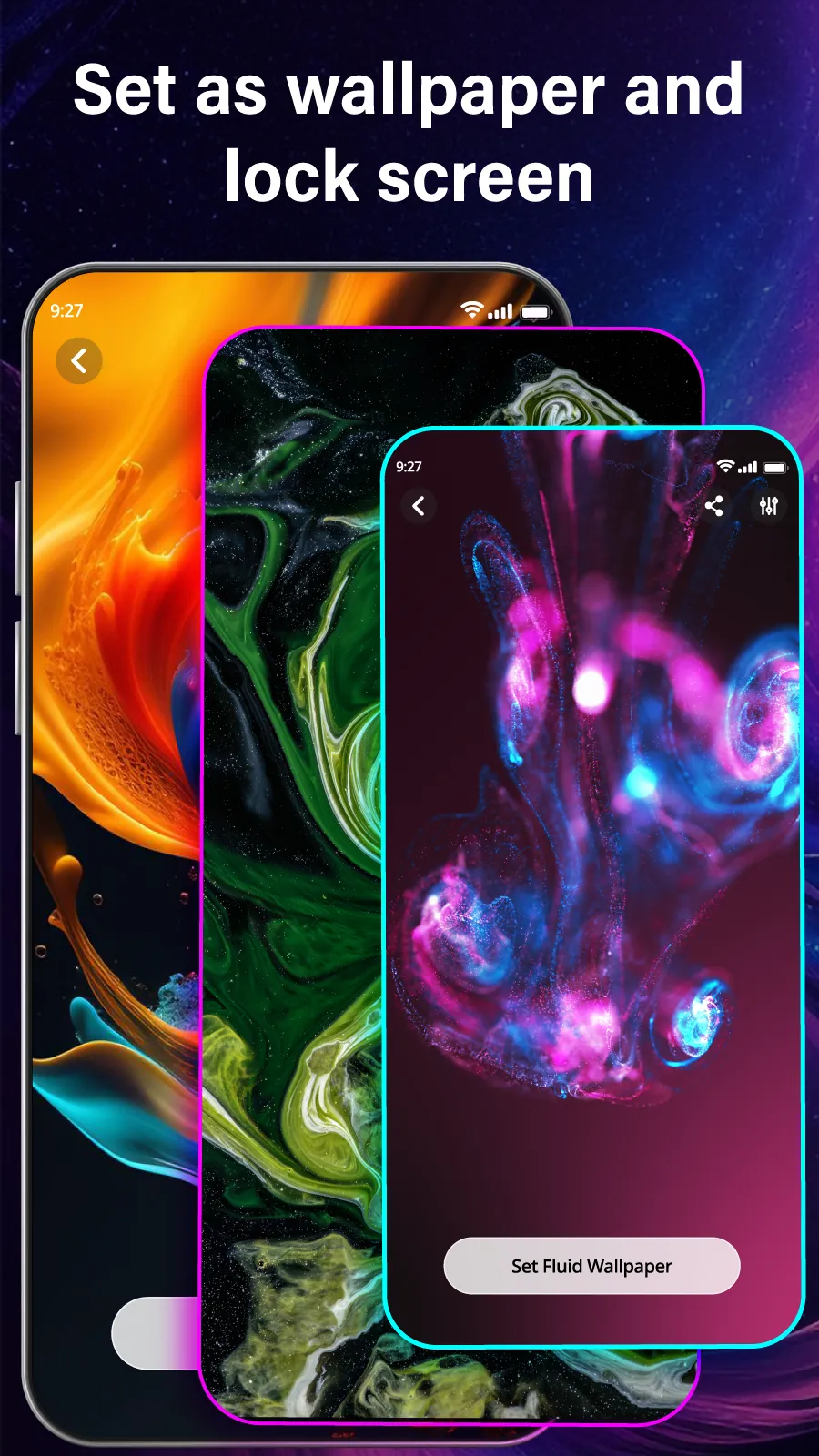 Magic Fluid: Live Wallpaper | Indus Appstore | Screenshot