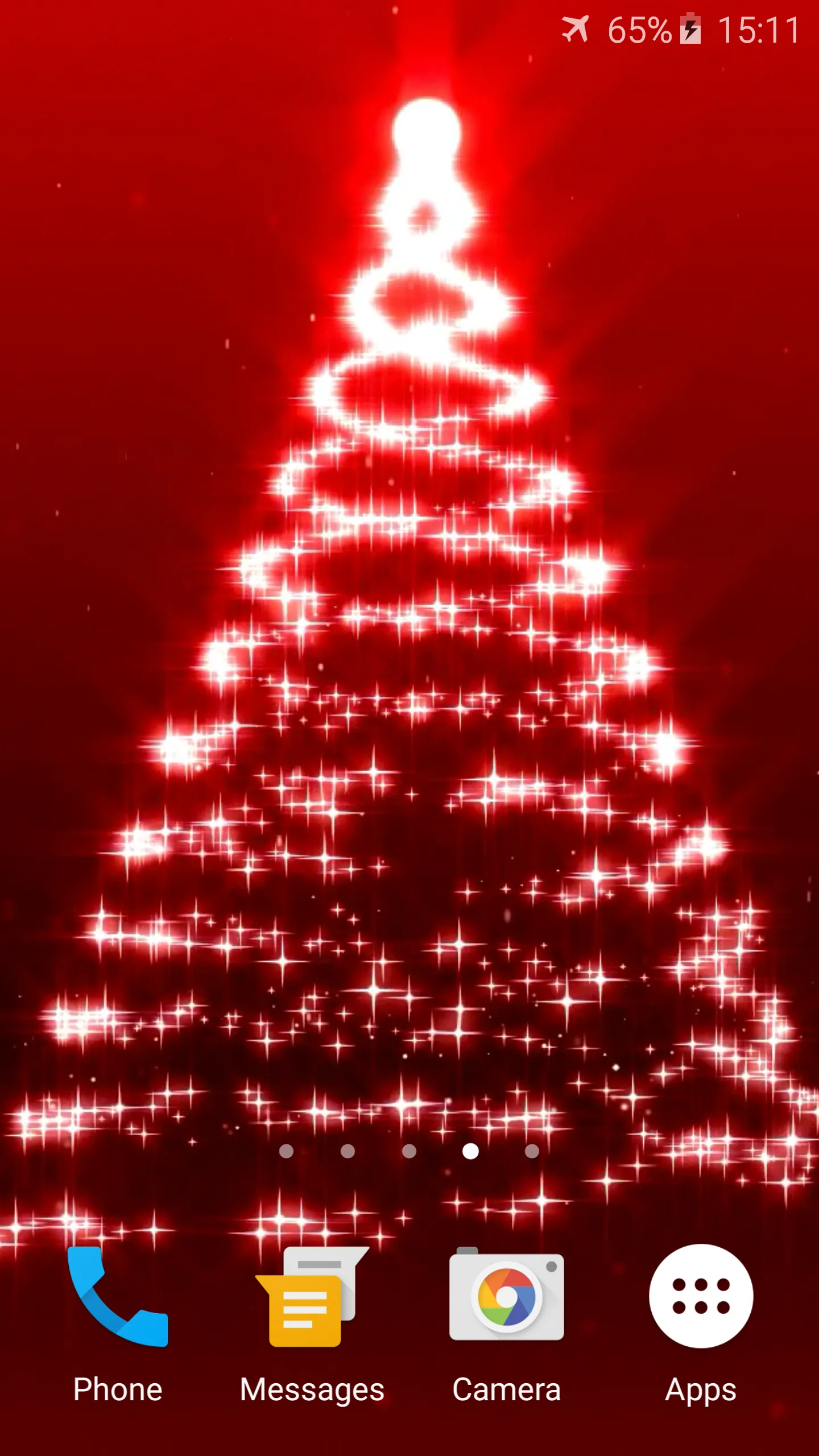 Christmas Tree Live Wallpaper | Indus Appstore | Screenshot