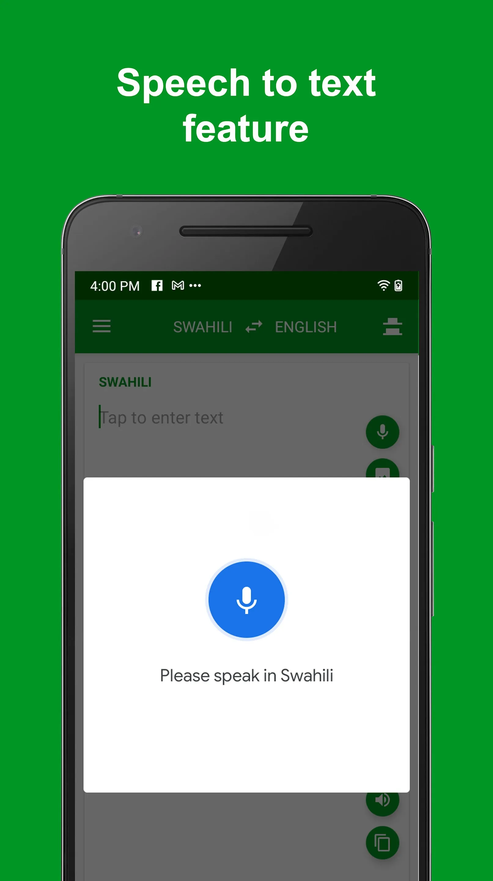 Swahili - English Translator | Indus Appstore | Screenshot