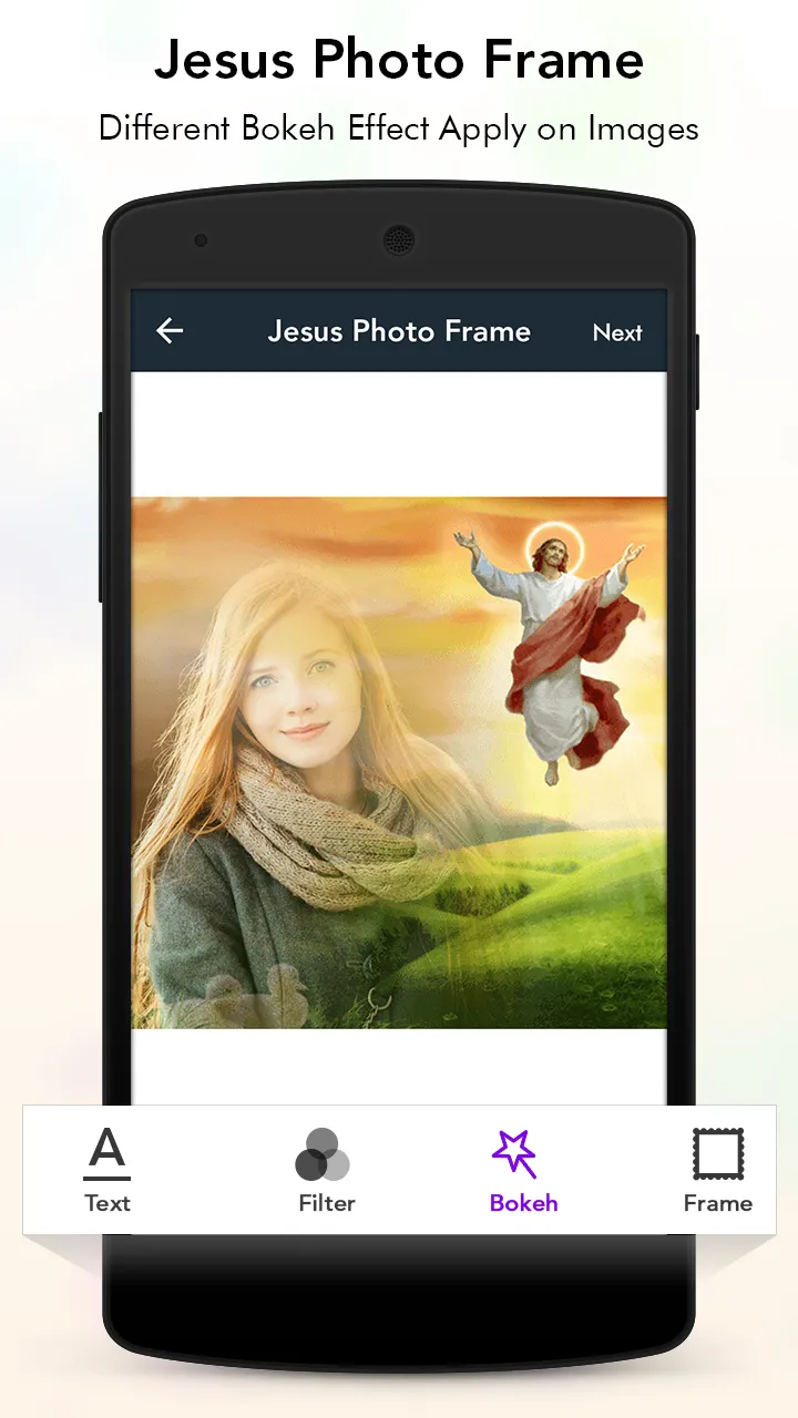 Jesus Photo Frame | Indus Appstore | Screenshot