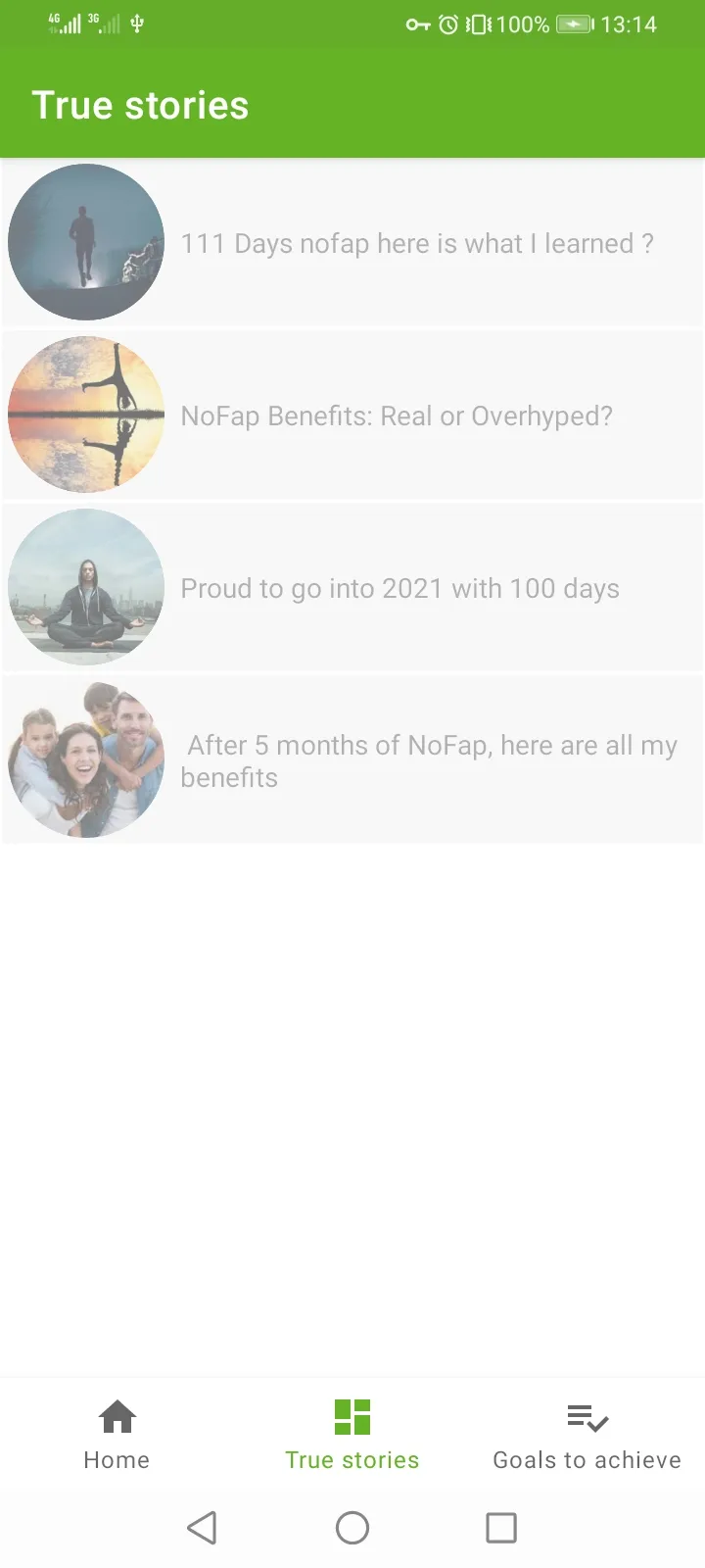 Reboot - NoFap tracker | Indus Appstore | Screenshot