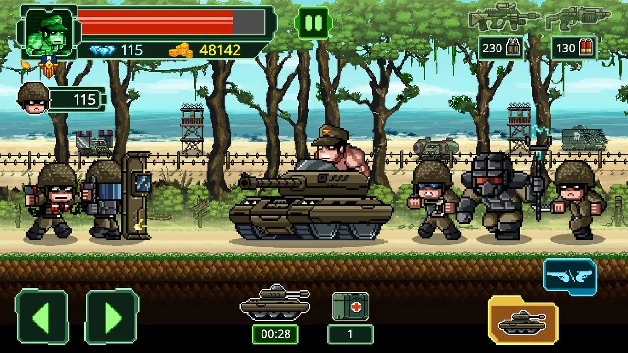 Metal Guns Fury : beat em up | Indus Appstore | Screenshot