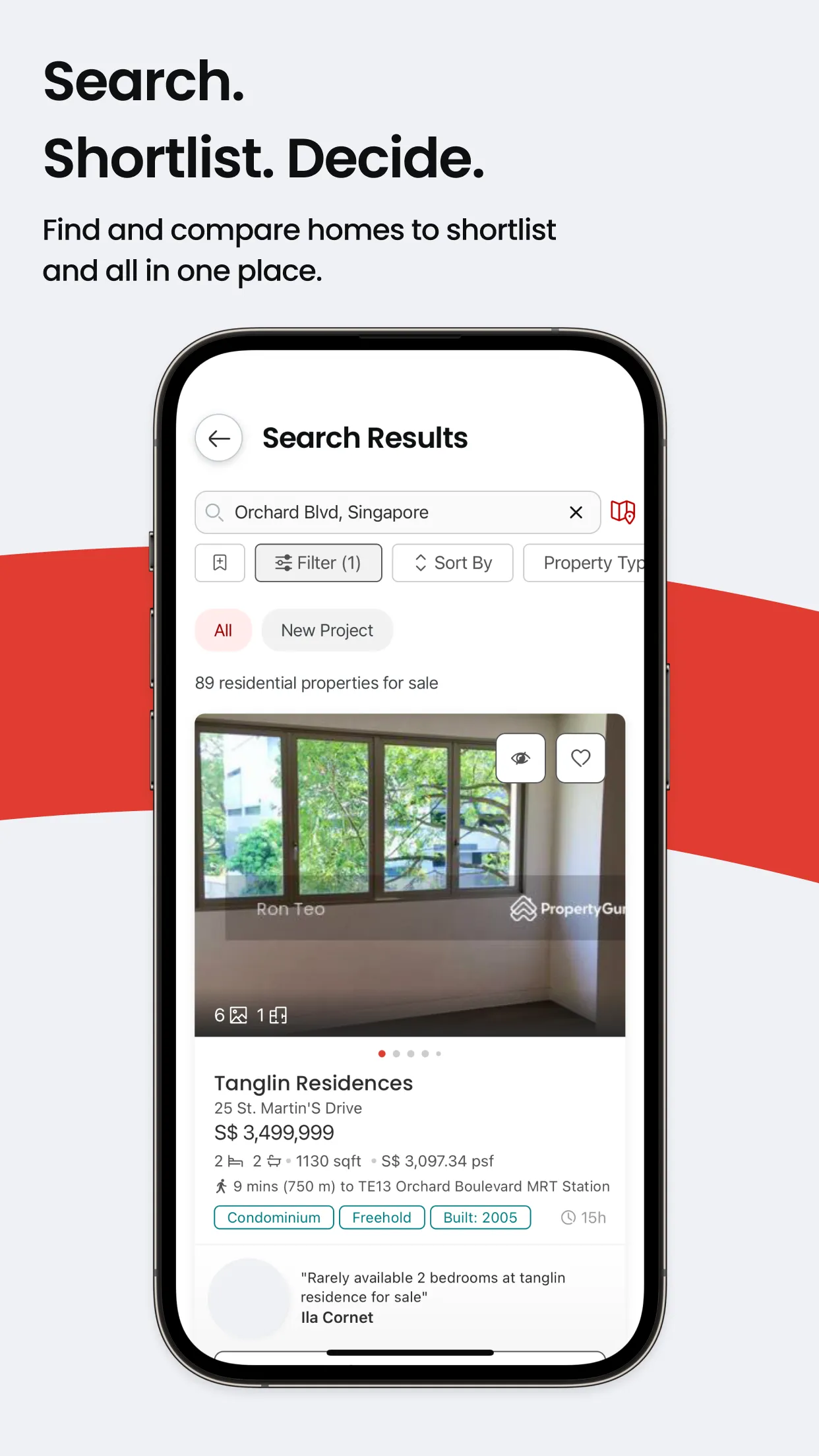 PropertyGuru Singapore | Indus Appstore | Screenshot