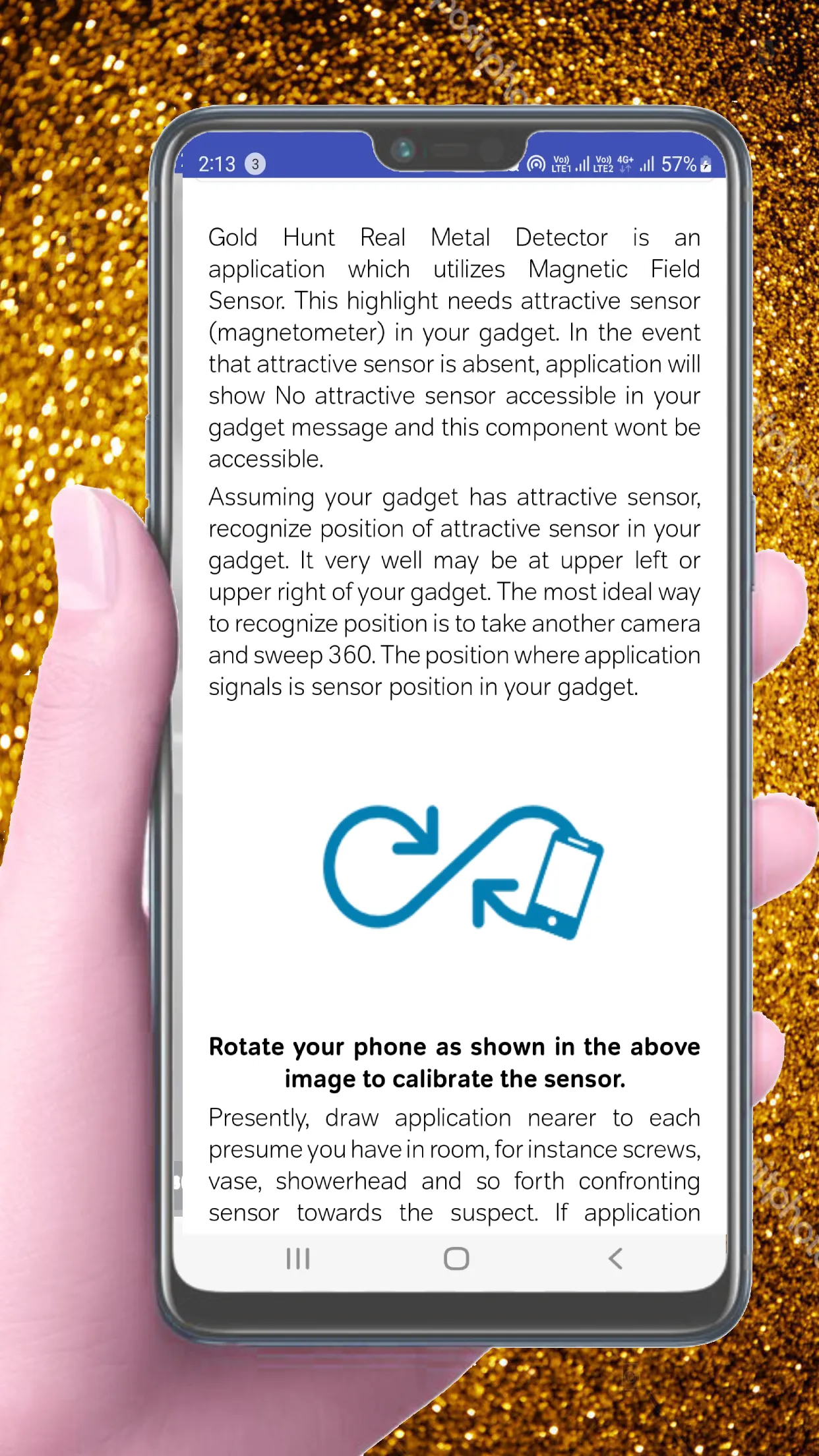 Gold Hunt: Real Metal Detector | Indus Appstore | Screenshot