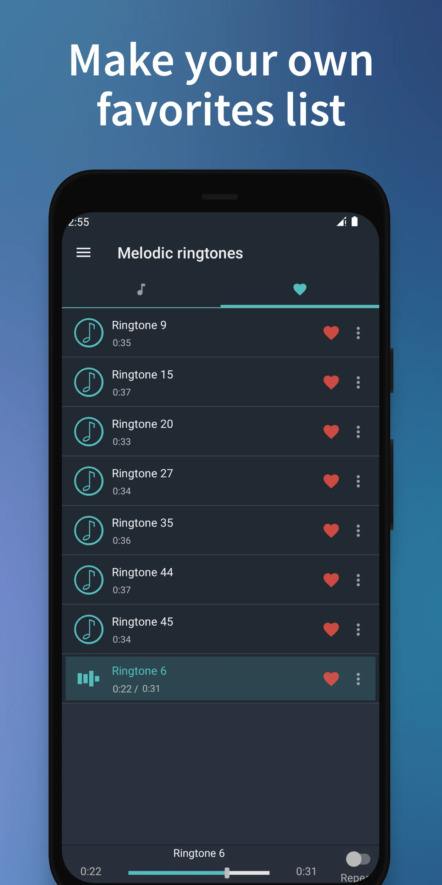 Melodic Ringtones | Indus Appstore | Screenshot