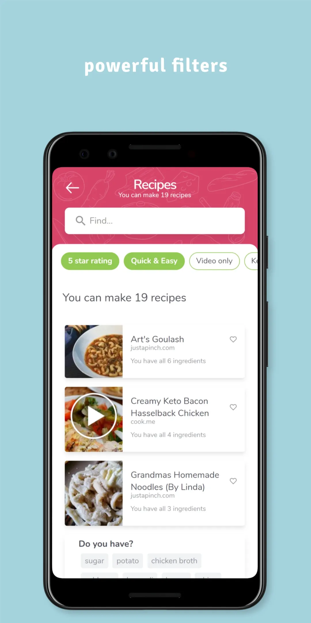 SuperCook - Recipe Generator | Indus Appstore | Screenshot