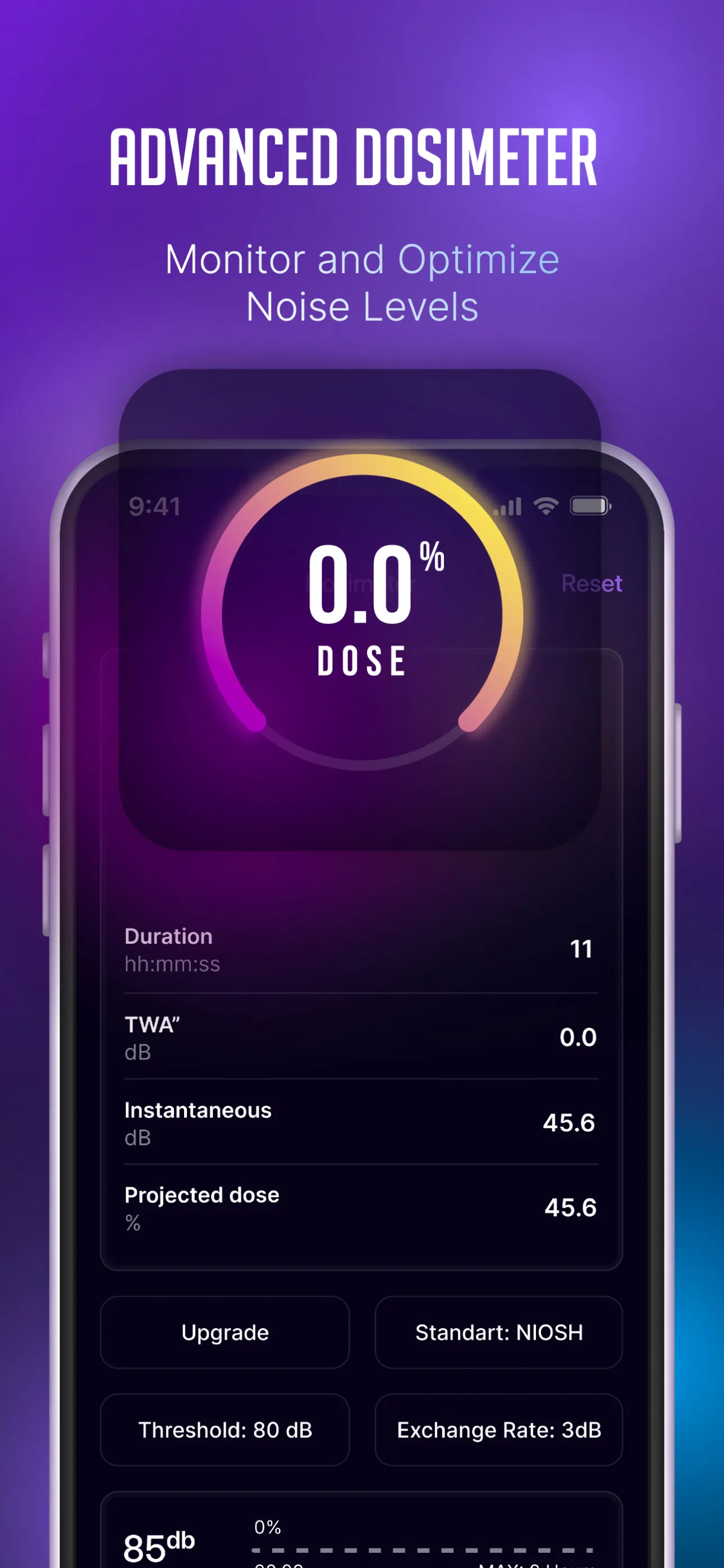 Decibel Meter : dB Sound Level | Indus Appstore | Screenshot